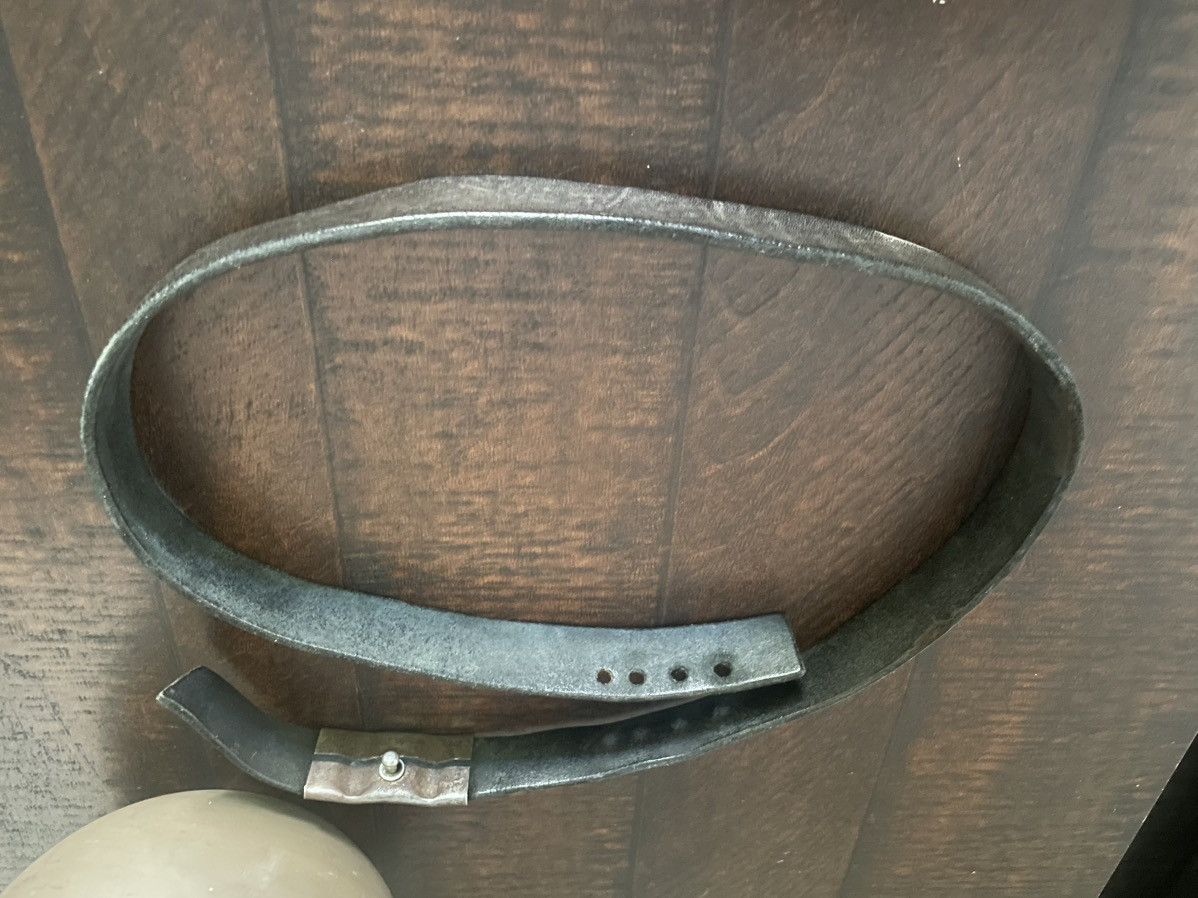 Carol Christian Poell Custom Leather “Band-Aid” Belt Size 30 - 5 Thumbnail