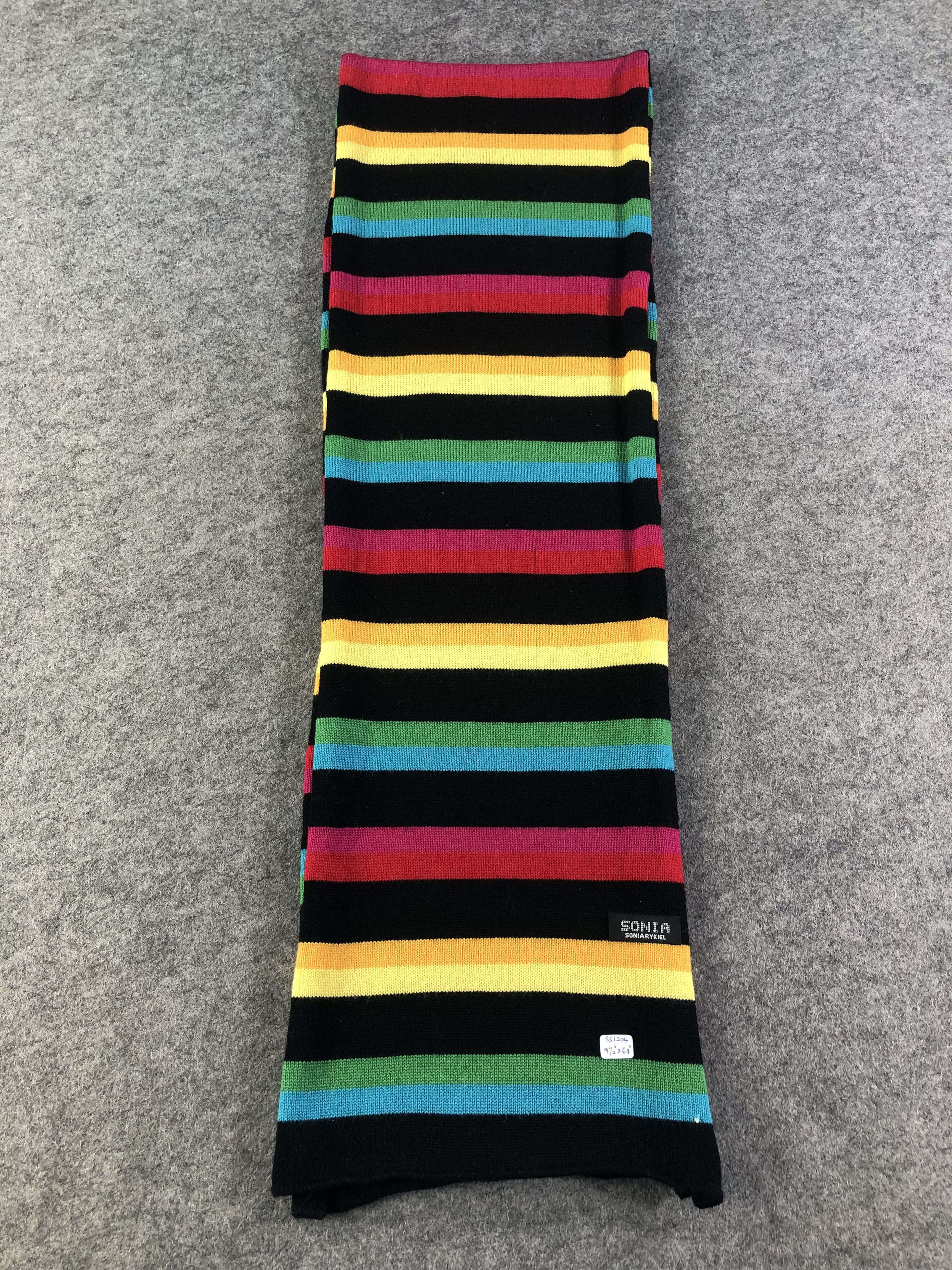 Sonia Rykiel Sonia Rykiel Multicolor Scarf / Muffler / Neckwear Size ONE SIZE - 3 Thumbnail