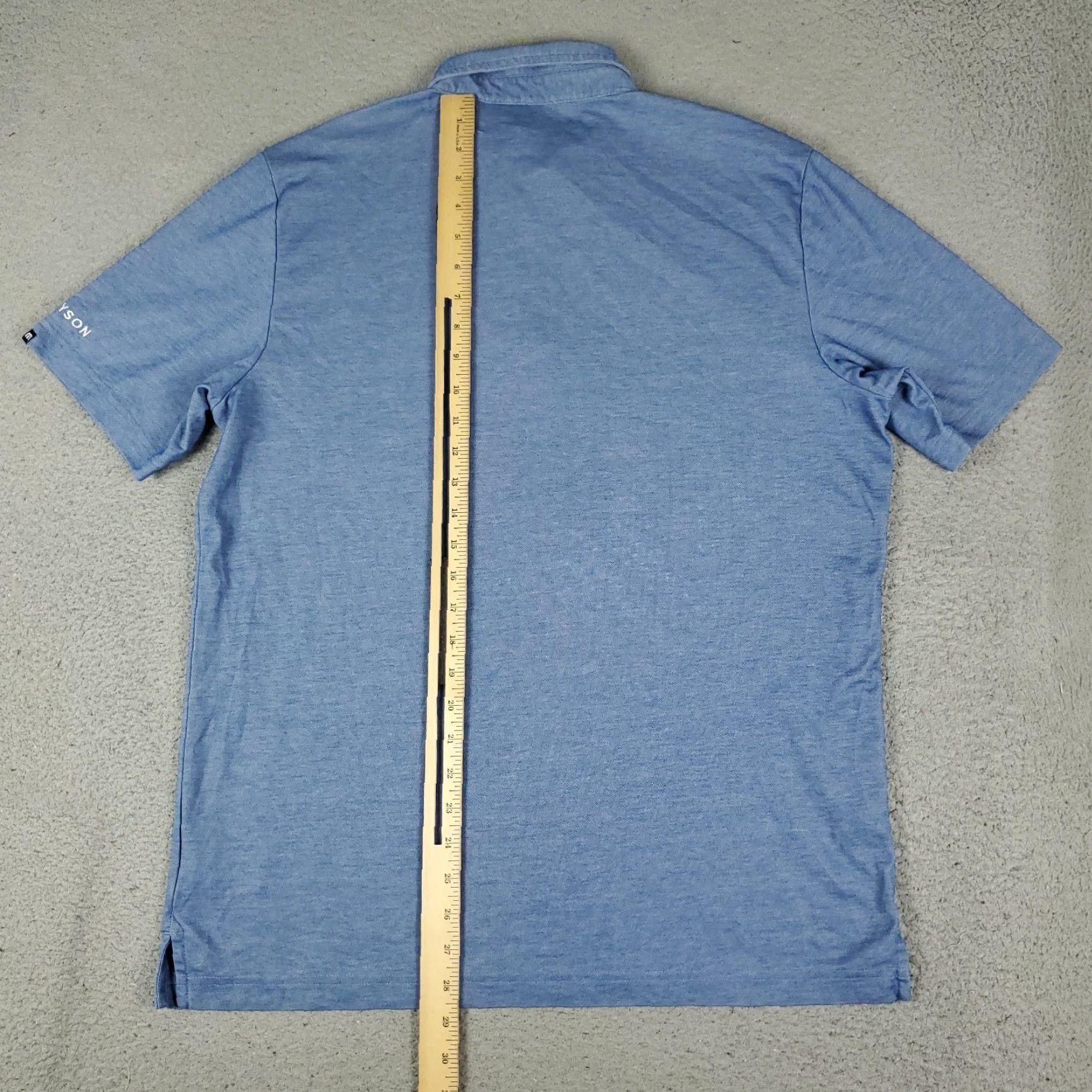 TravisMathew Travis Mathew Polo Shirt Mens Size Large Blue Golf Casual Short Sleeve Size US L / EU 52-54 / 3 - 4 Thumbnail