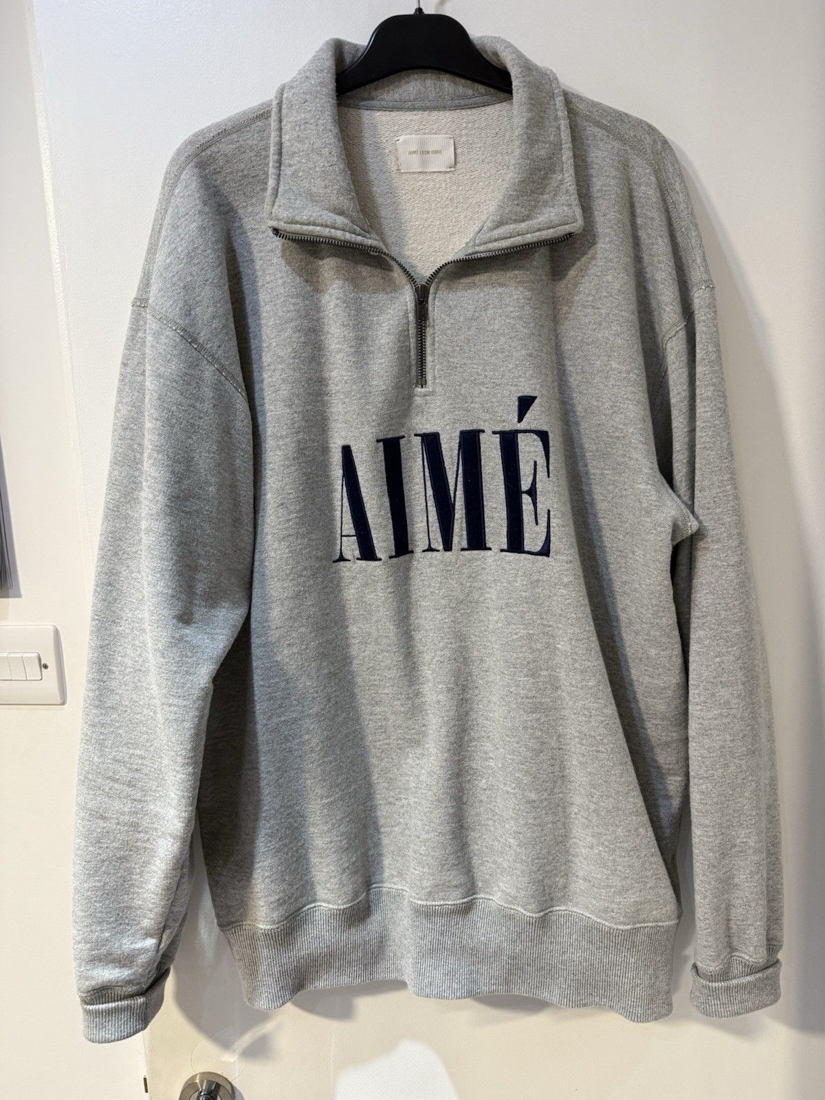 Aime Leon Dore Aime Leon Dore 1/4 zip mens pullover jumper - Large Size US L / EU 52-54 / 3 - 1 Thumbnail