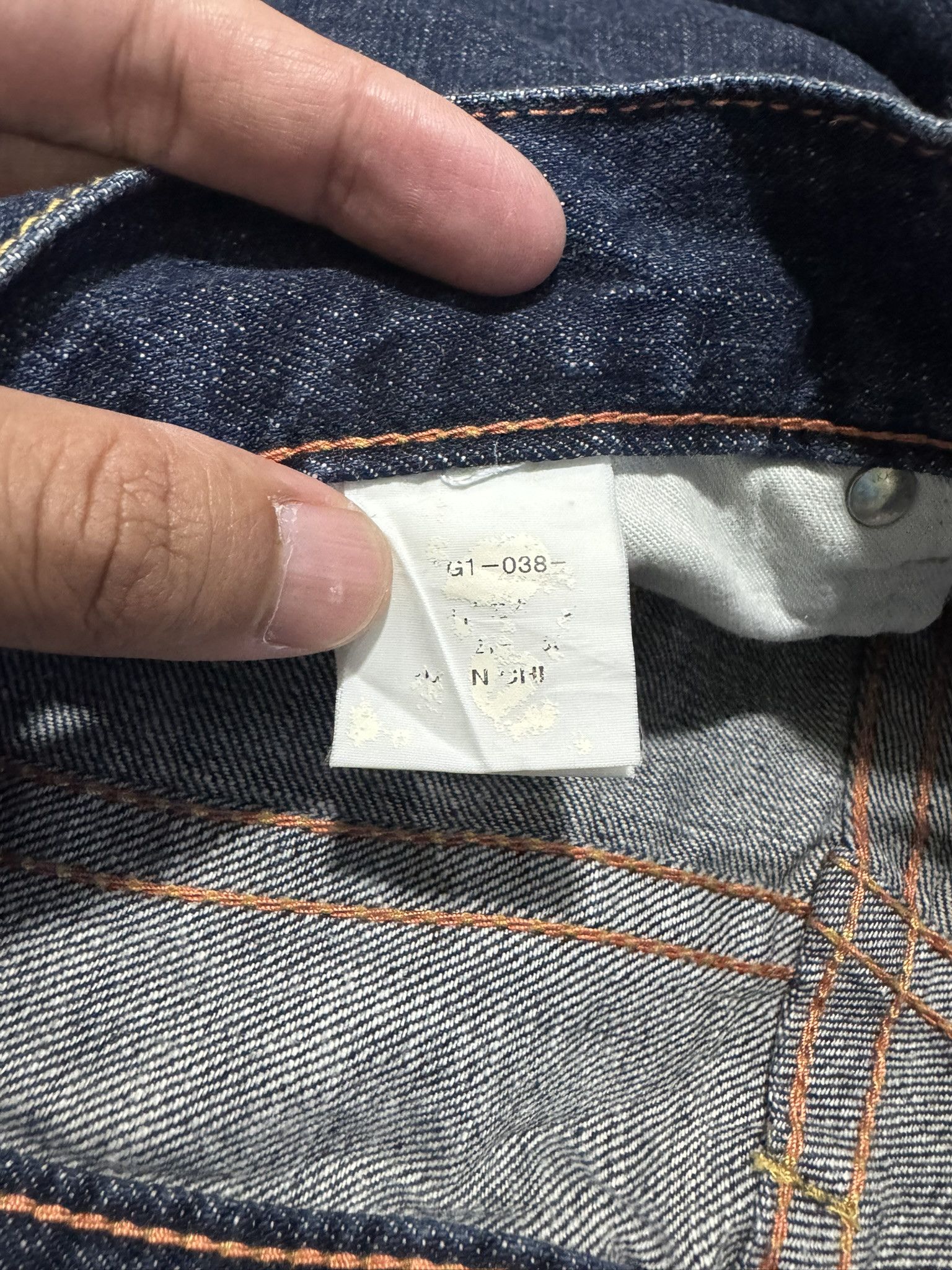 Beauty Beast × General Research × Japanese Brand Vintage CO & LU Daicock Inspired Evisu Jeans Red Line Size US 32 / EU 48 - 7 Thumbnail
