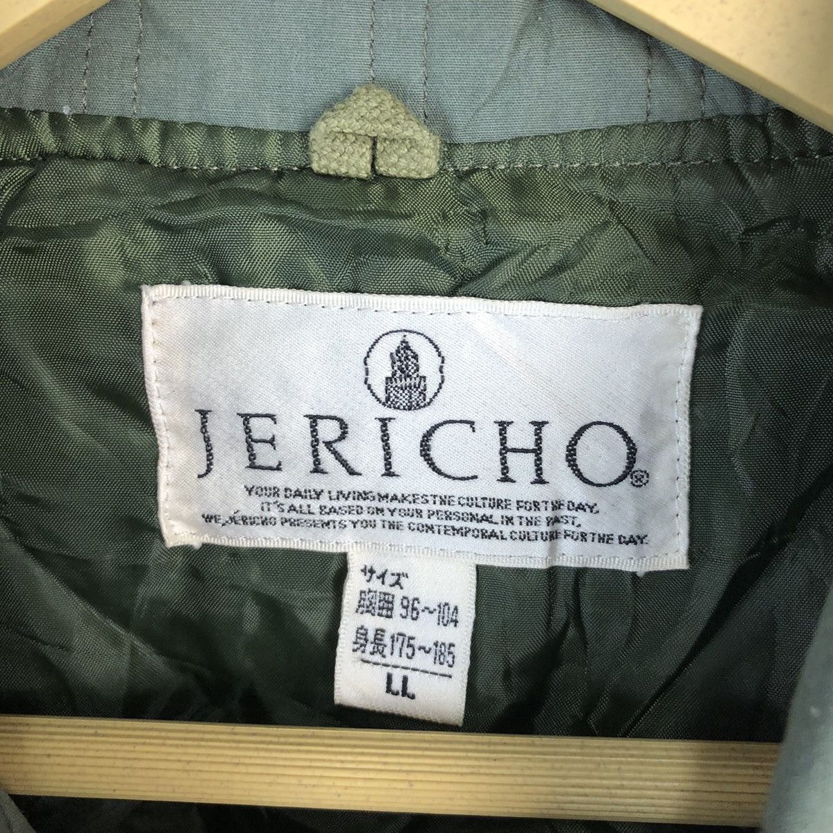 Japanese Brand Jericho vintage mohair Green Jacket #A814 Size US L / EU 52-54 / 3 - 11 Thumbnail