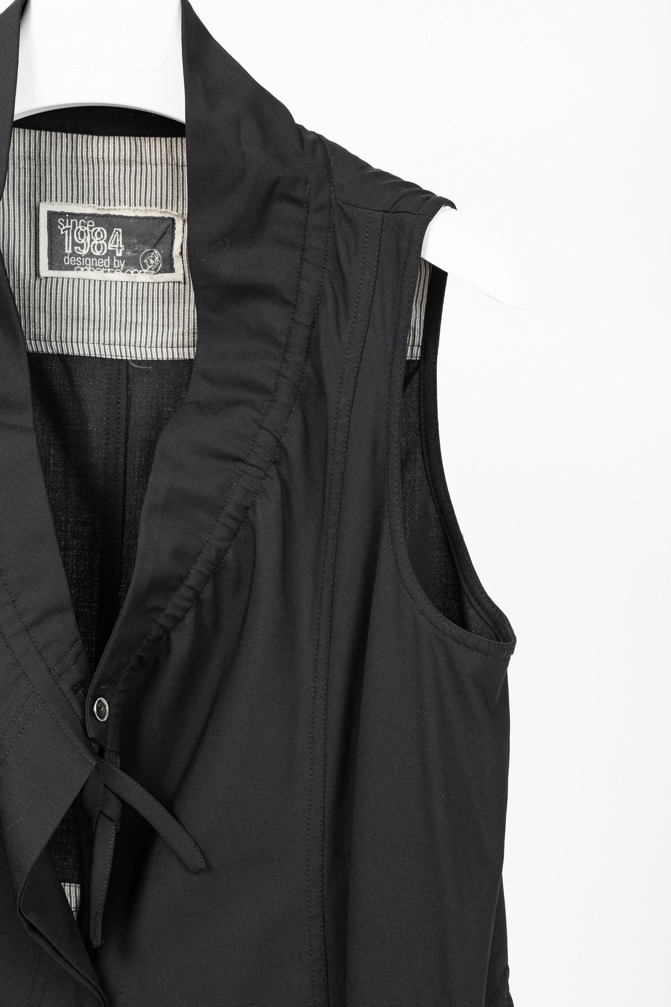 Annette Gortz Annette Gortz SS/11 Tess Stretch-Wool Cinch Vest Size L / US 10 / IT 46 - 5 Thumbnail