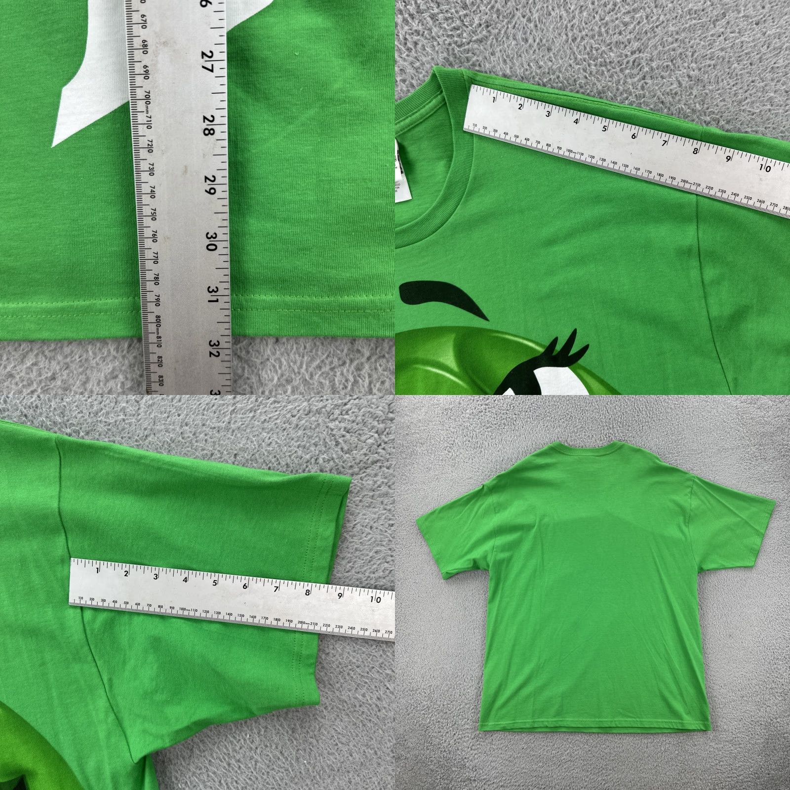 Vintage M&M’s World T-Shirt Mens XL Green Graphic Print Ms. Green M&M Short Sleeve Crew Neck Shirt Size US XL / EU 56 / 4 - 9 Thumbnail