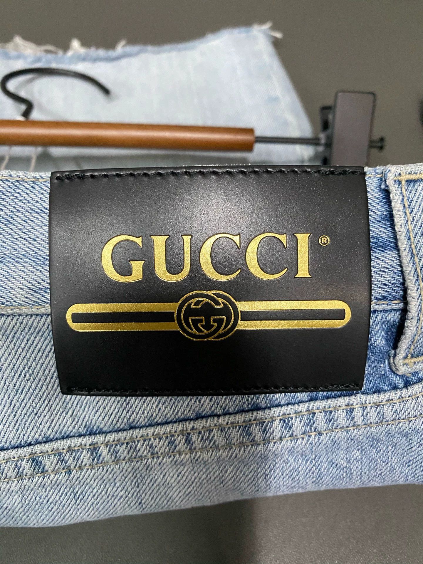 Gucci Gucci Denim Short 25 Size 25" / US 0 / IT 36 - 4 Thumbnail