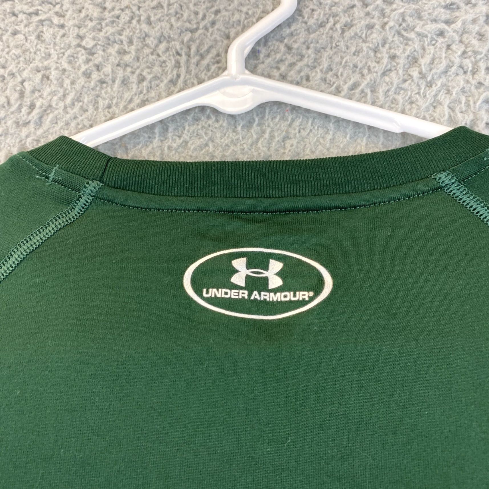 Under Armour Under Armour DRY FIT L Green Men's T-Shirt Short Sleeve Running Gym Sportswear Athletic Wear Outdoor Use | 84-41 Size US L / EU 52-54 / 3 - 8 Thumbnail