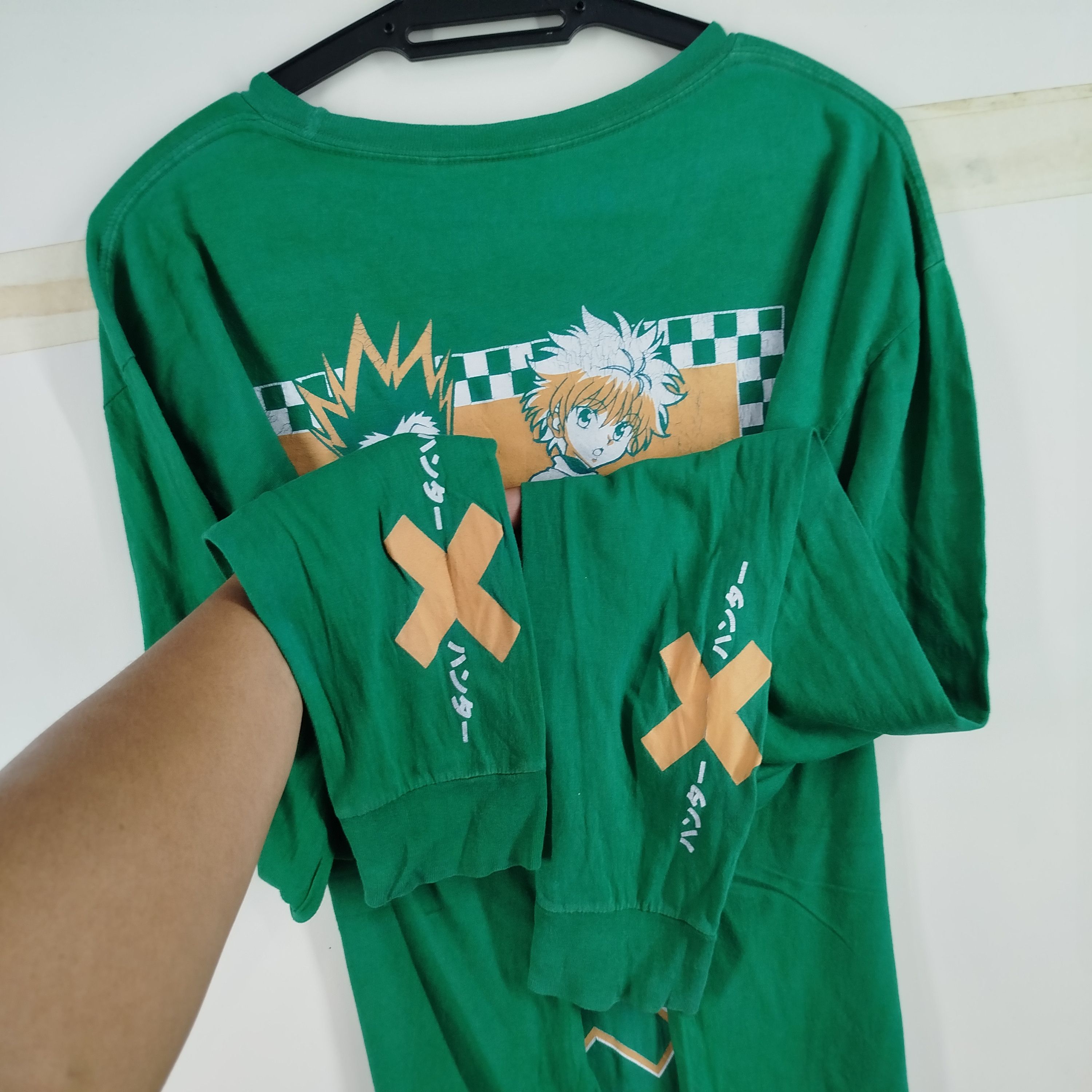 Anime × Vintage Vintage Hunter X Hunter Anime Movie Big Backhit Size US L / EU 52-54 / 3 - 4 Thumbnail