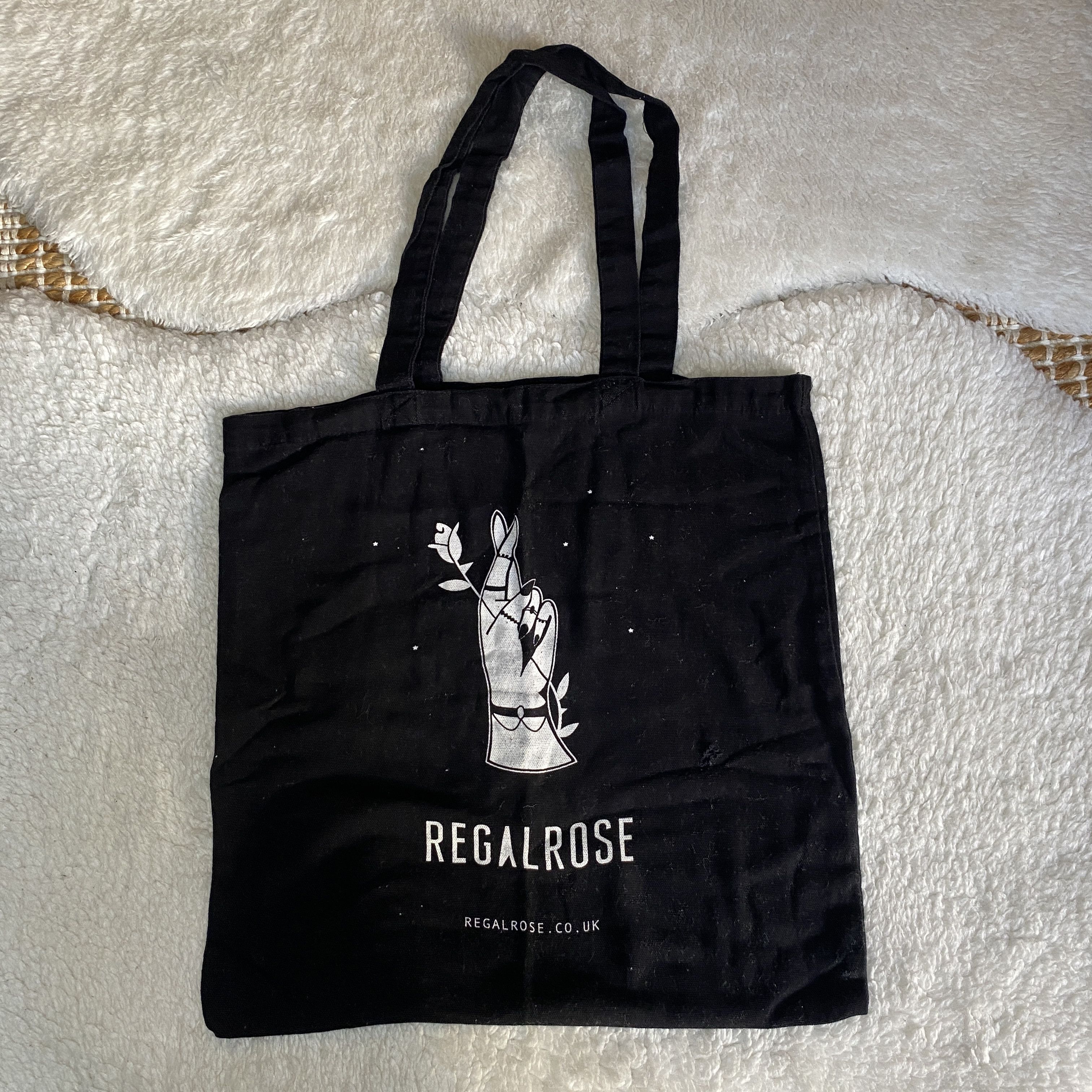 Other REGALROSE Black Canvas Tote Bag Size ONE SIZE - 9 Thumbnail