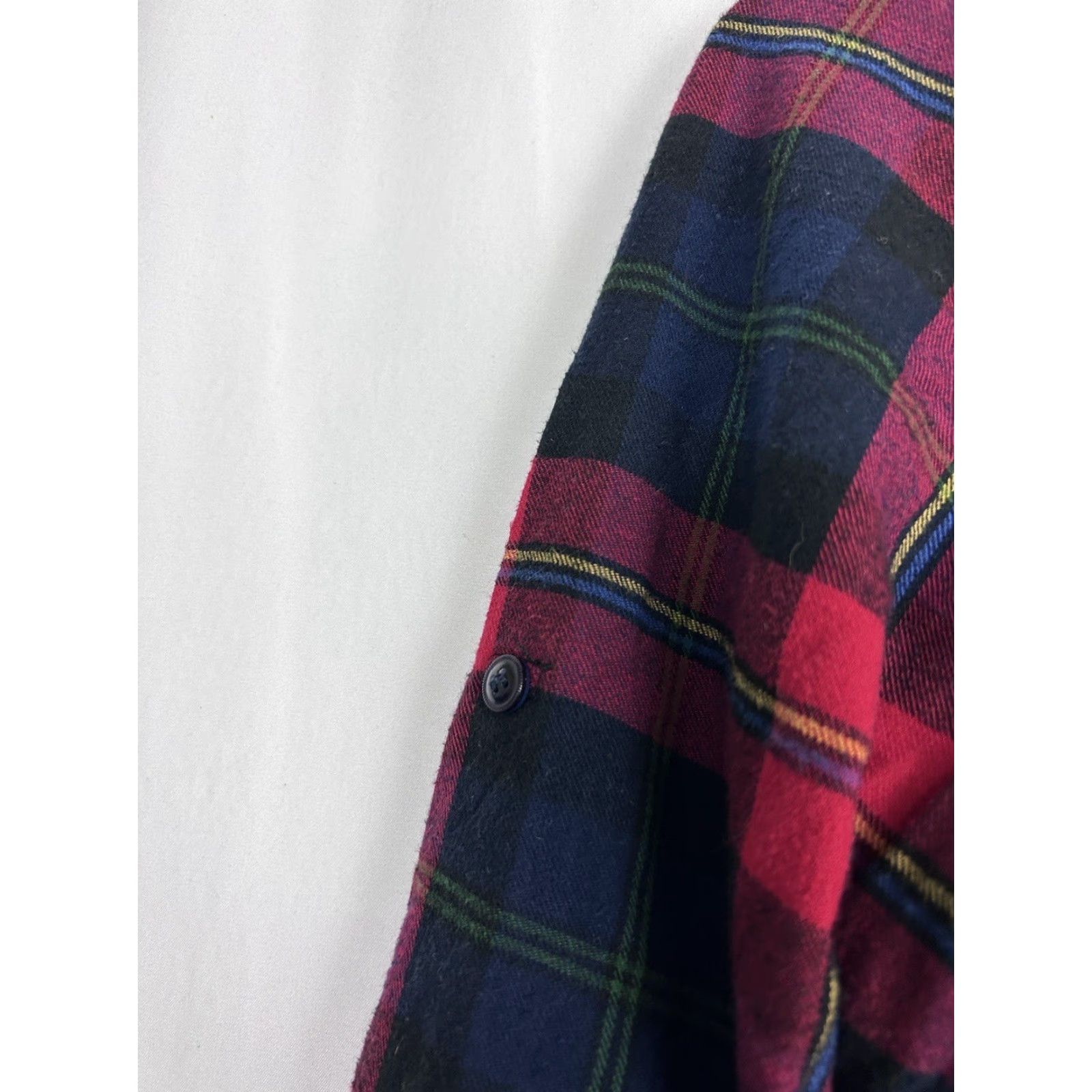 Vintage VINTAGE Matchstick Argus Womens 2XL Red Black Plaid Flannel Button-Up Shirt Casual Outdoor Pockets Womens Size XXL / US 16-18 / IT 52-54 - 6 Thumbnail