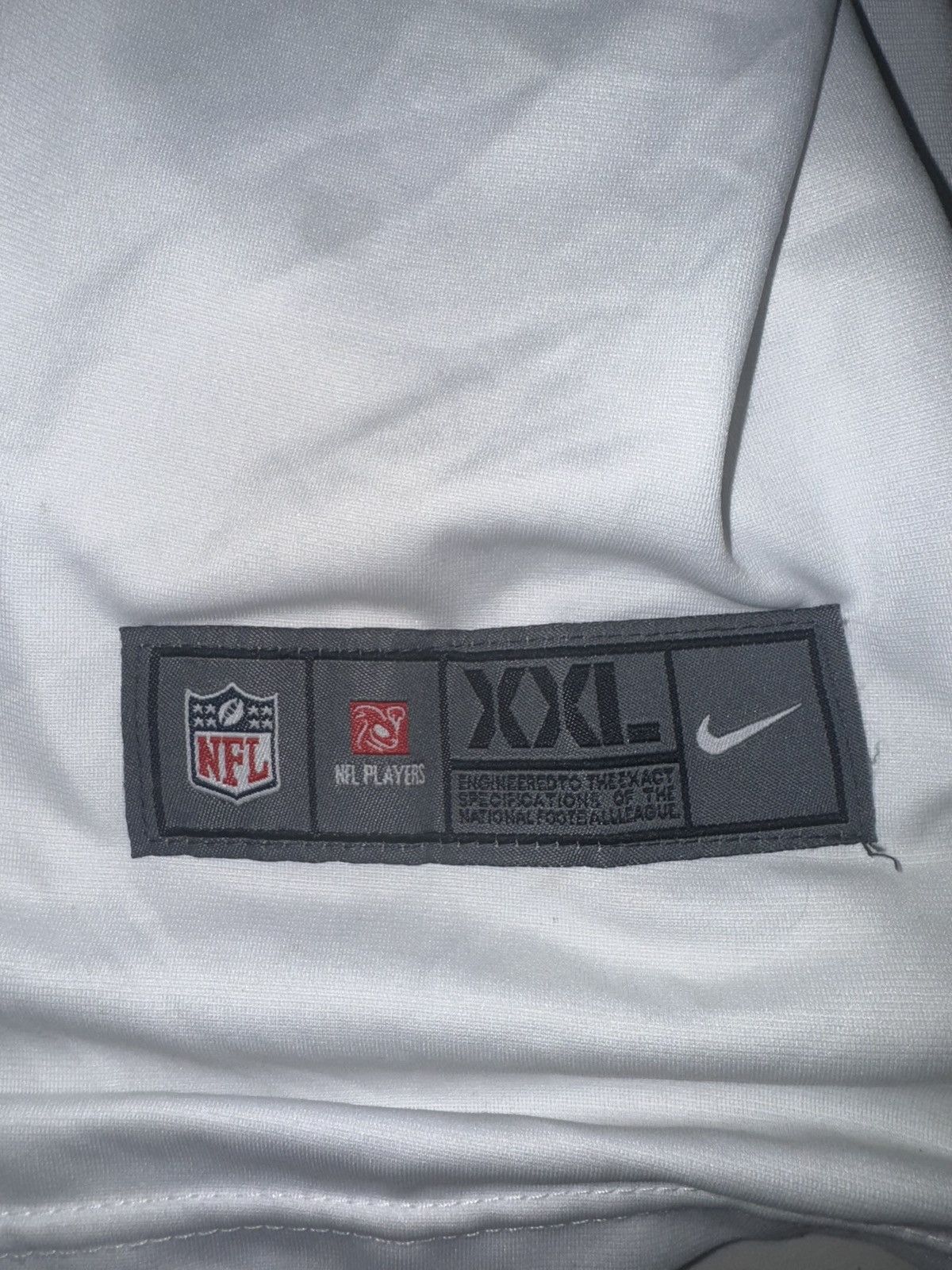 NFL × Nike Nike New York NY Jets Elijah Moore Football Jersey #8 Size US XXL / EU 58 / 5 - 4 Thumbnail