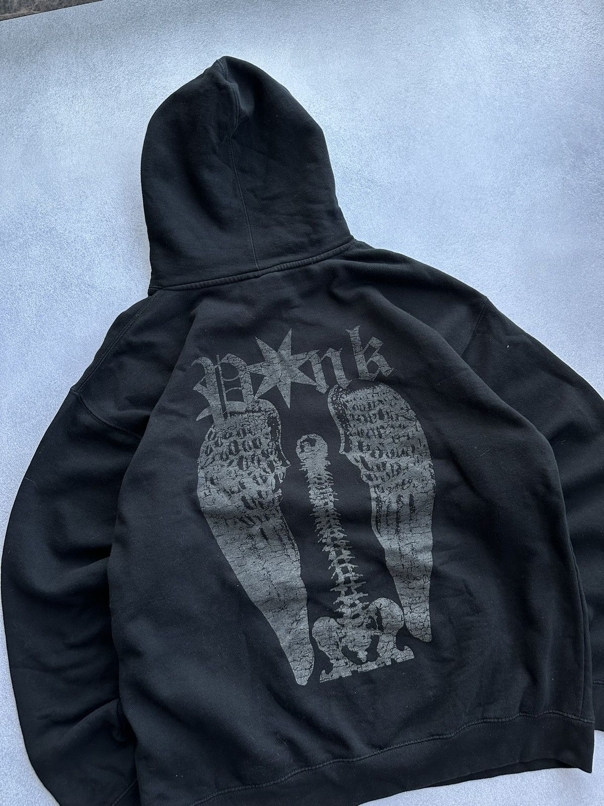 Young Thug Young Thug YSL Records Punk Angel Skeleton Hoodie Black XL Size US XL / EU 56 / 4 - 3 Thumbnail