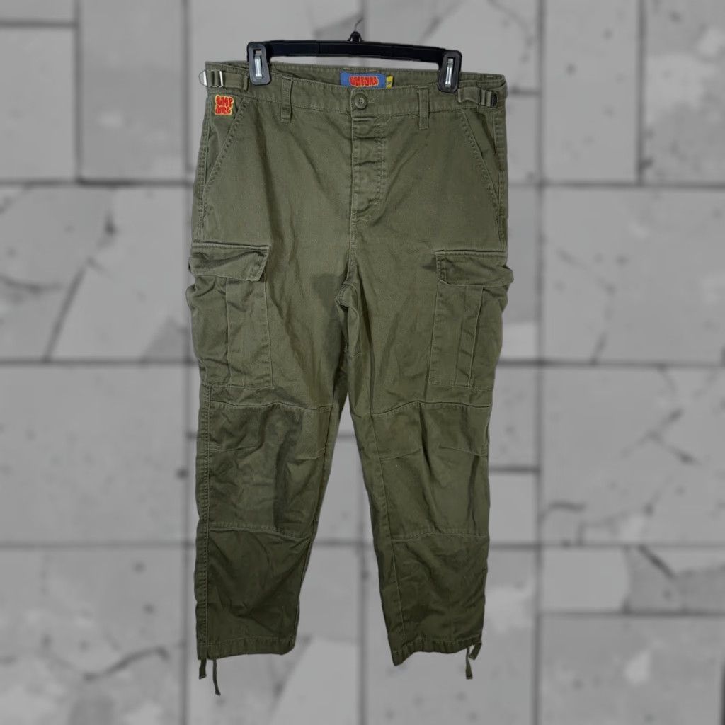 Empyre Empyre Men's Relax Fit Olive Green Cargo Skate Pants Size US 30 / EU 46 - 1 Thumbnail