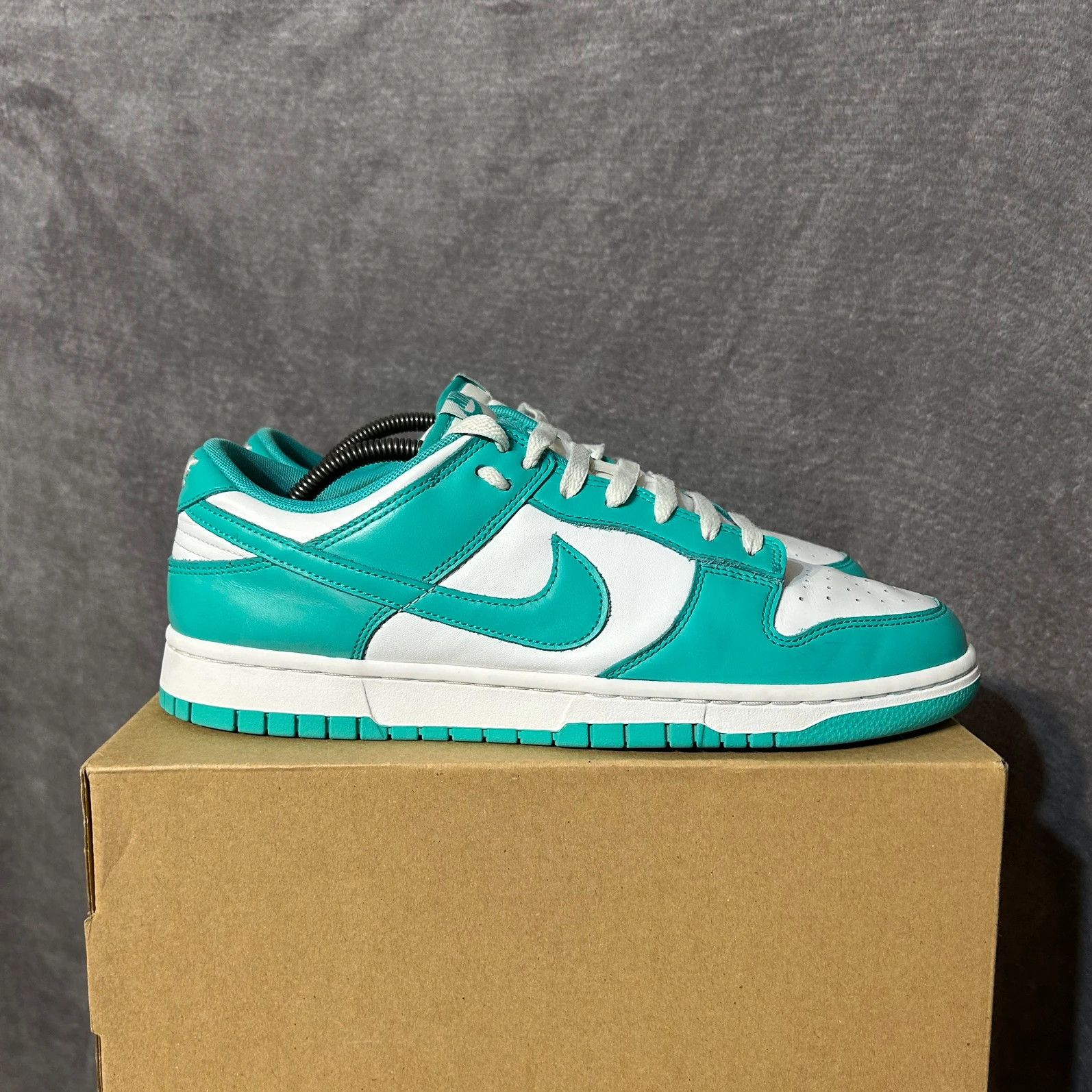 Nike Nike Dunk Low Retro White Clear Jade Bttys sneakers Size US 12 / EU 45 - 4 Thumbnail