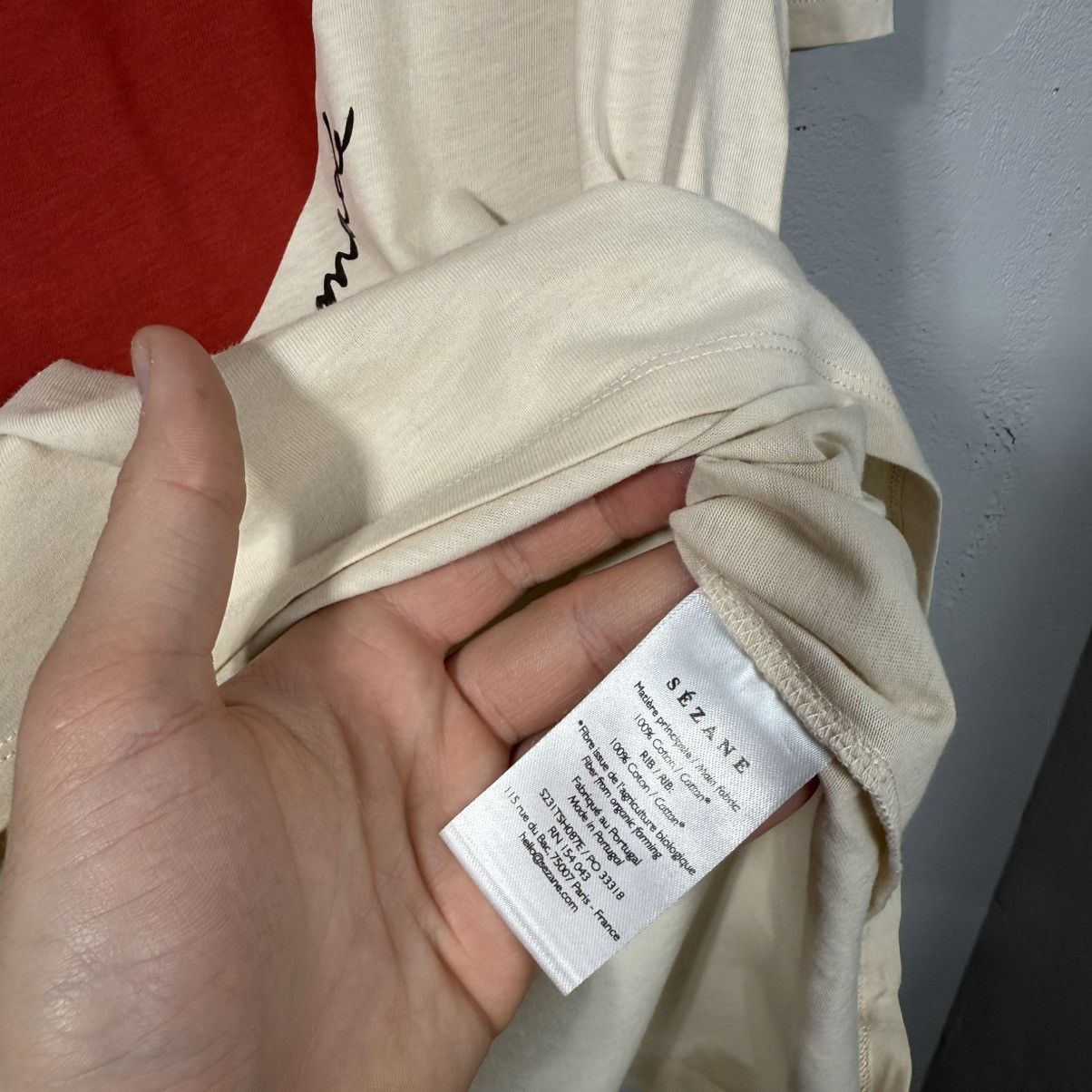 Sezane Vintage Sezane T-Shirt Size L / US 10 / IT 46 - 5 Thumbnail