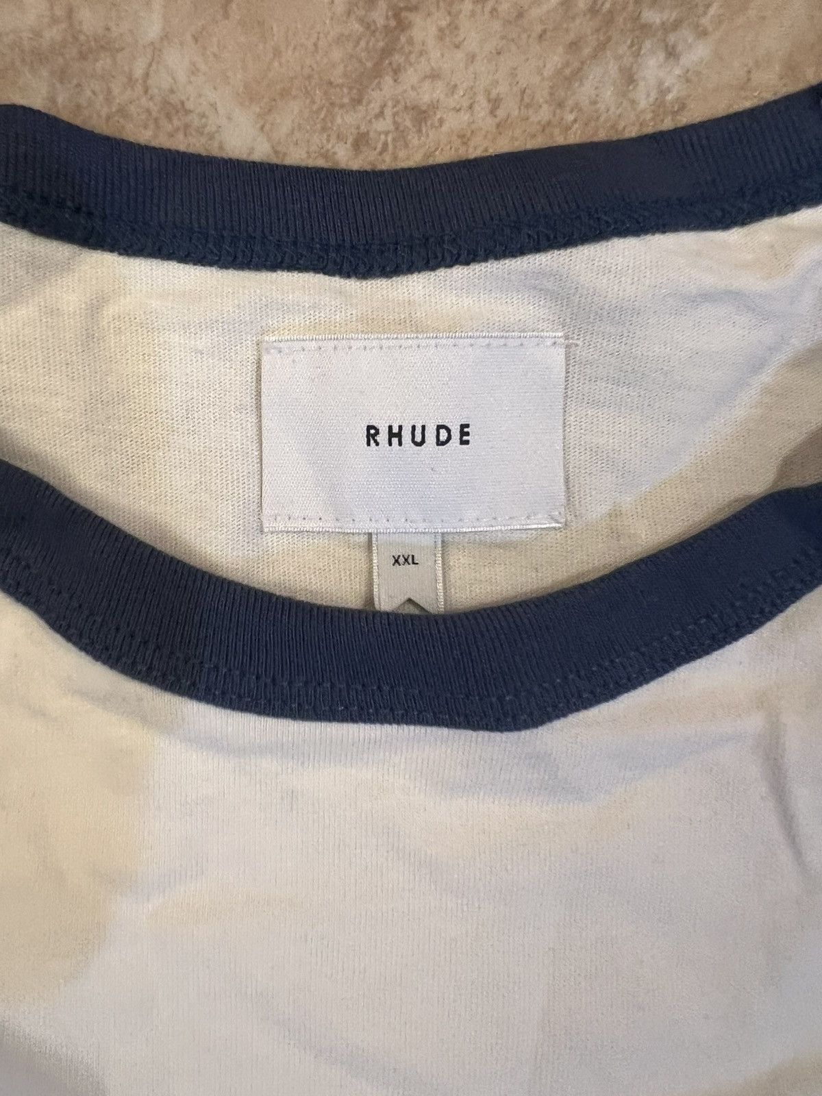 Rhude RHUDE Raglan Tee Size US XXL / EU 58 / 5 - 3 Thumbnail