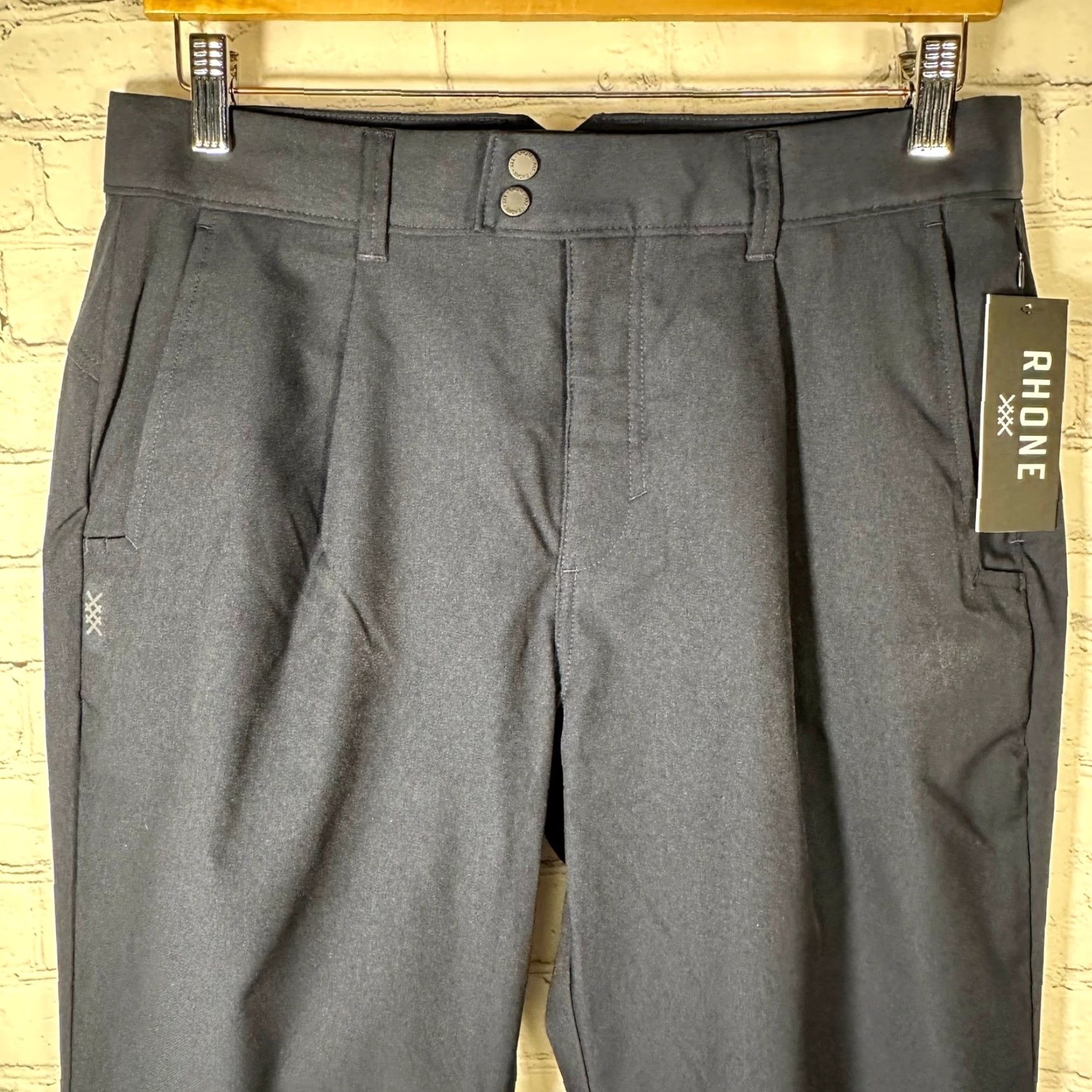 Rhone Rhone Golf Tour Trouser Mens 31 x 32 True Navy Performance Stretch NEW Size US 31 - 2 Thumbnail