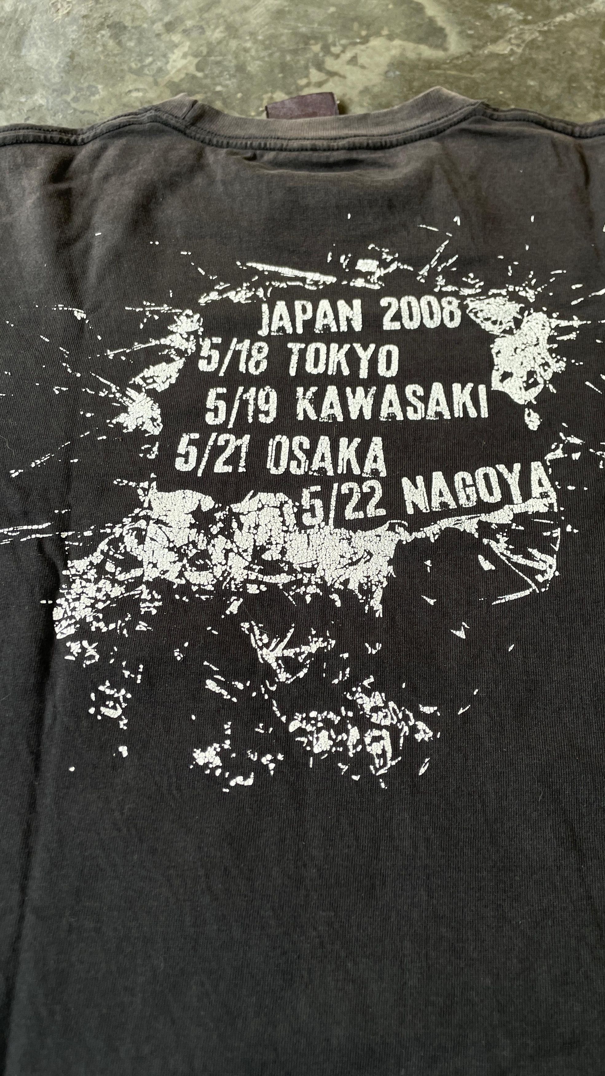 Band Tees 00s BULLET FOR MY VALENTINE JAPAN TOUR TSHIRT Size US S / EU 44-46 / 1 - 6 Thumbnail