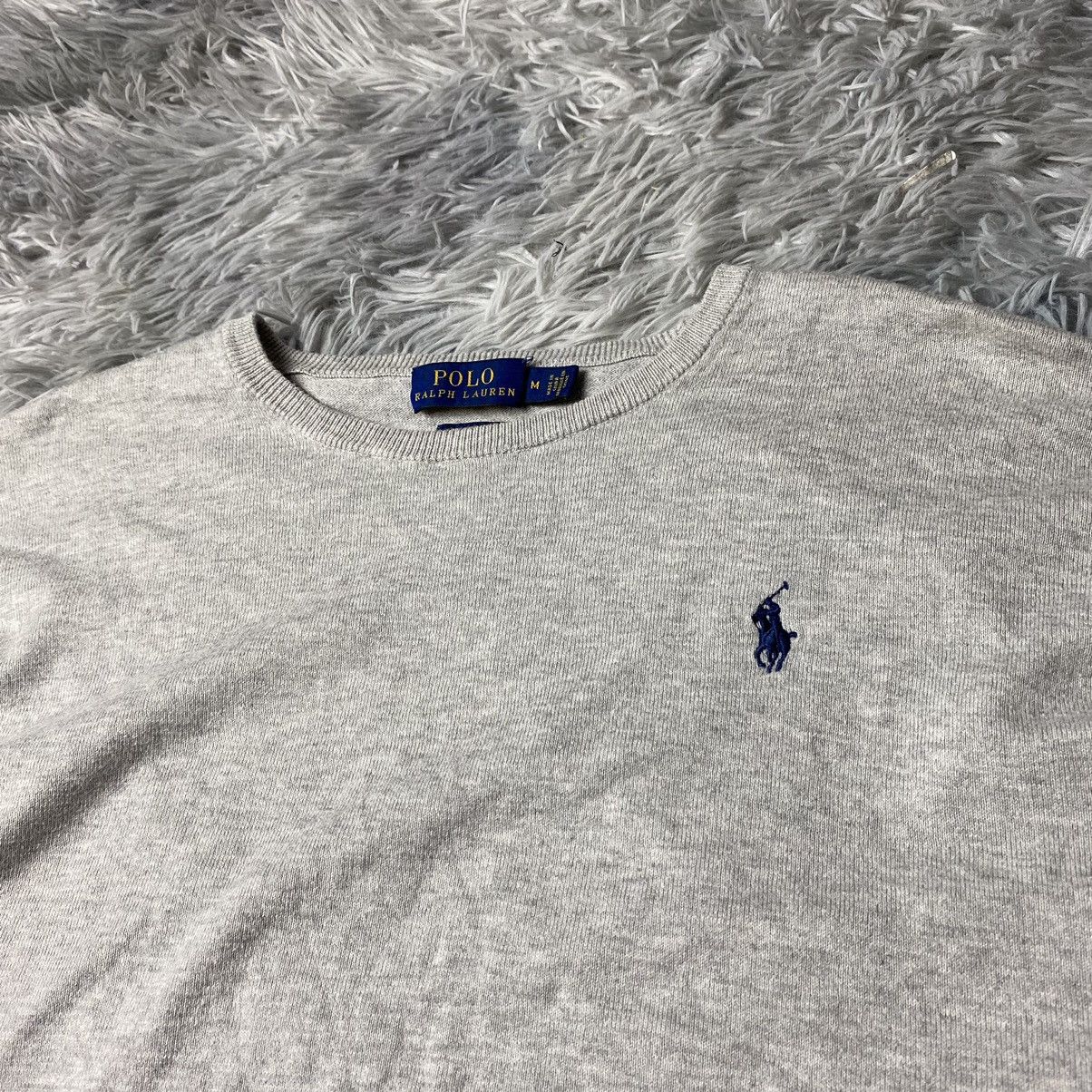 Other Vintage Polo Ralph Lauren Small Logo Basic Sweatshirt Size US M / EU 48-50 / 2 - 2 Thumbnail