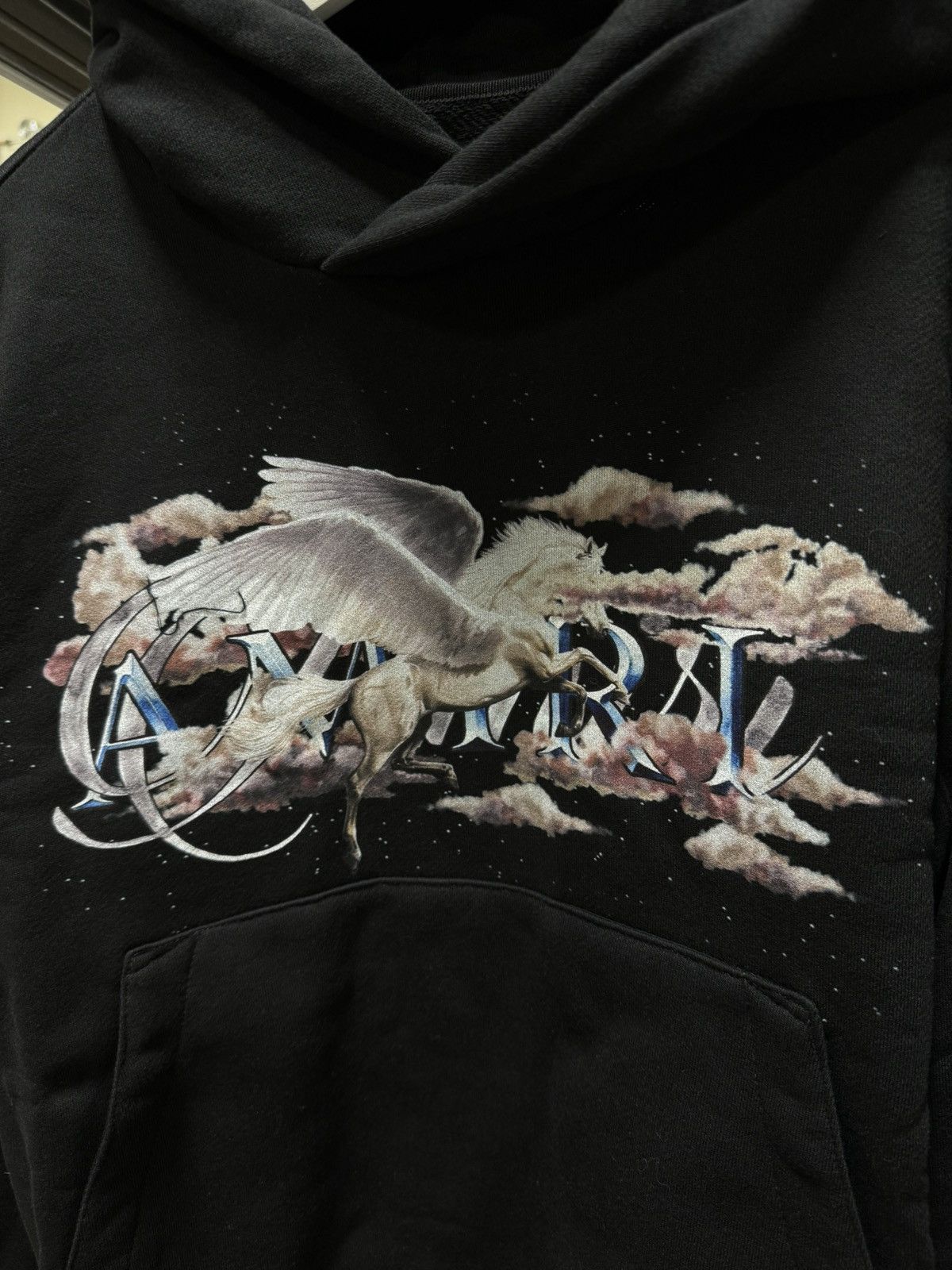 Amiri Amiri Pegasus Logo Hoodie NEW 1250$ Size US M / EU 48-50 / 2 - 2 Thumbnail