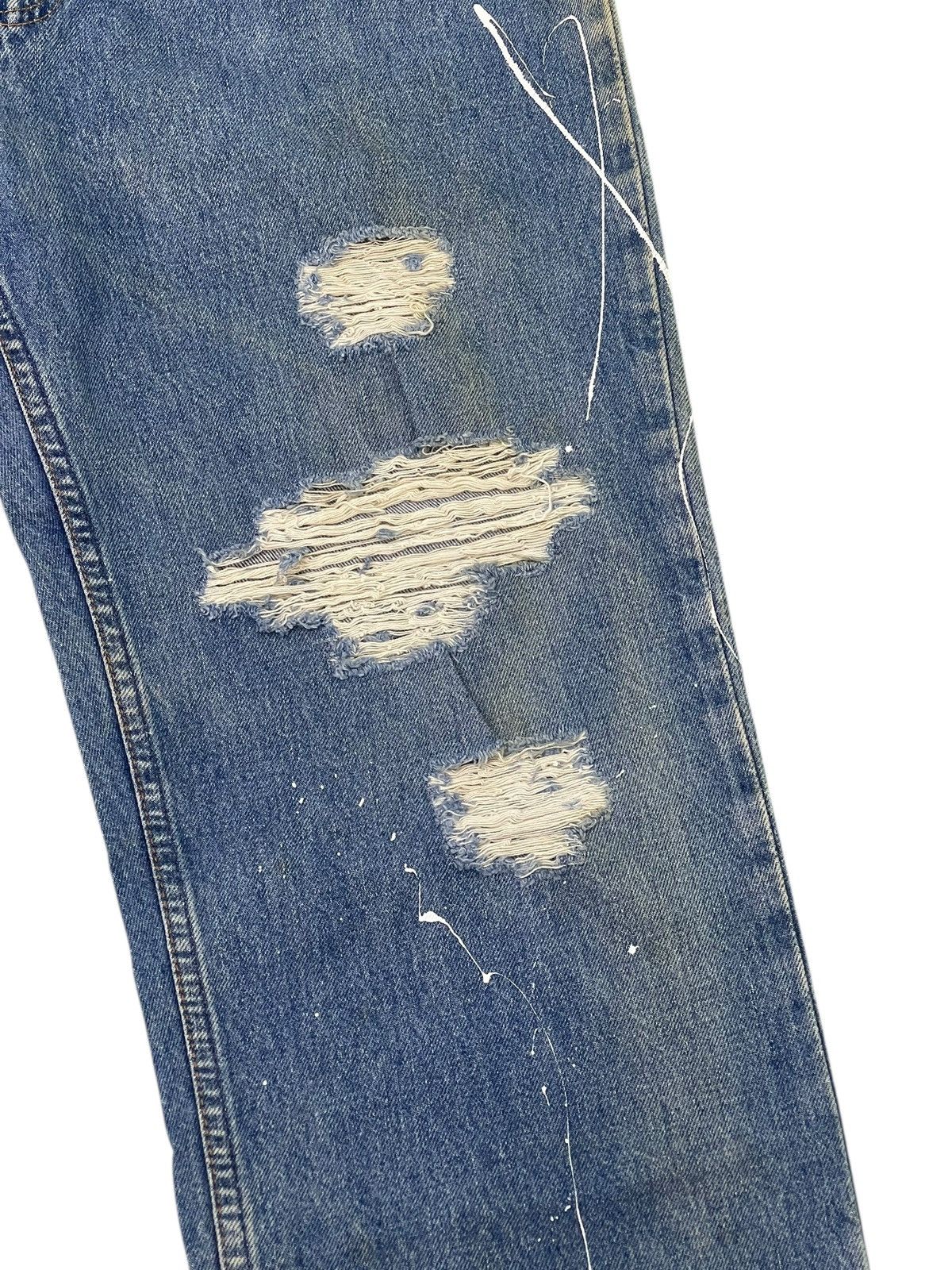 Levi's Vintage Clothing Vtg 1995 Levi’s 515 USA Faded Distress Loose 3🟦8 Size US 36 / EU 52 - 4 Thumbnail