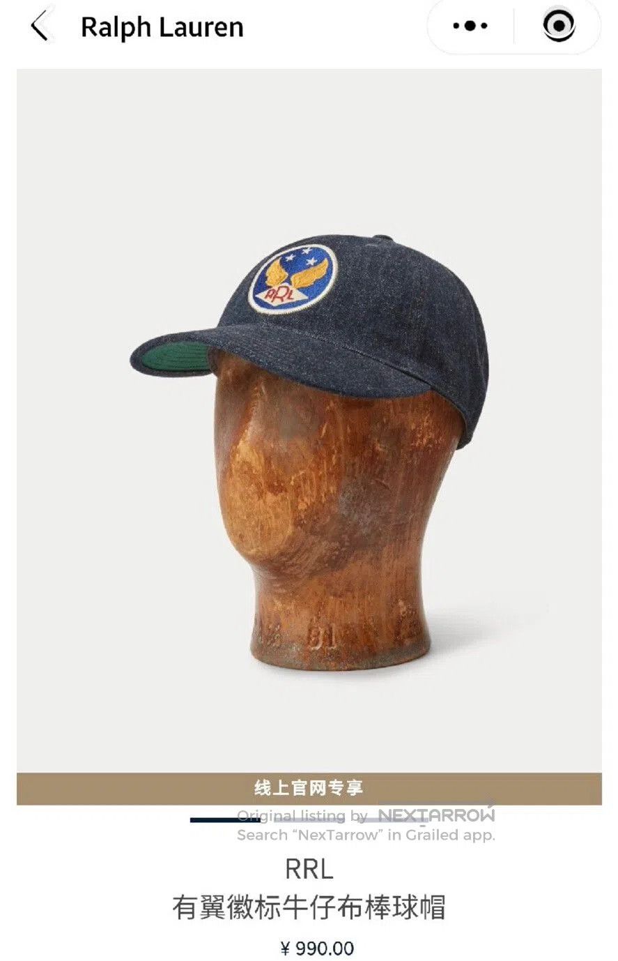 RRL Ralph Lauren Double RL RRL Military Angel Wing Trucker Cap. Size ONE SIZE - 2 Thumbnail