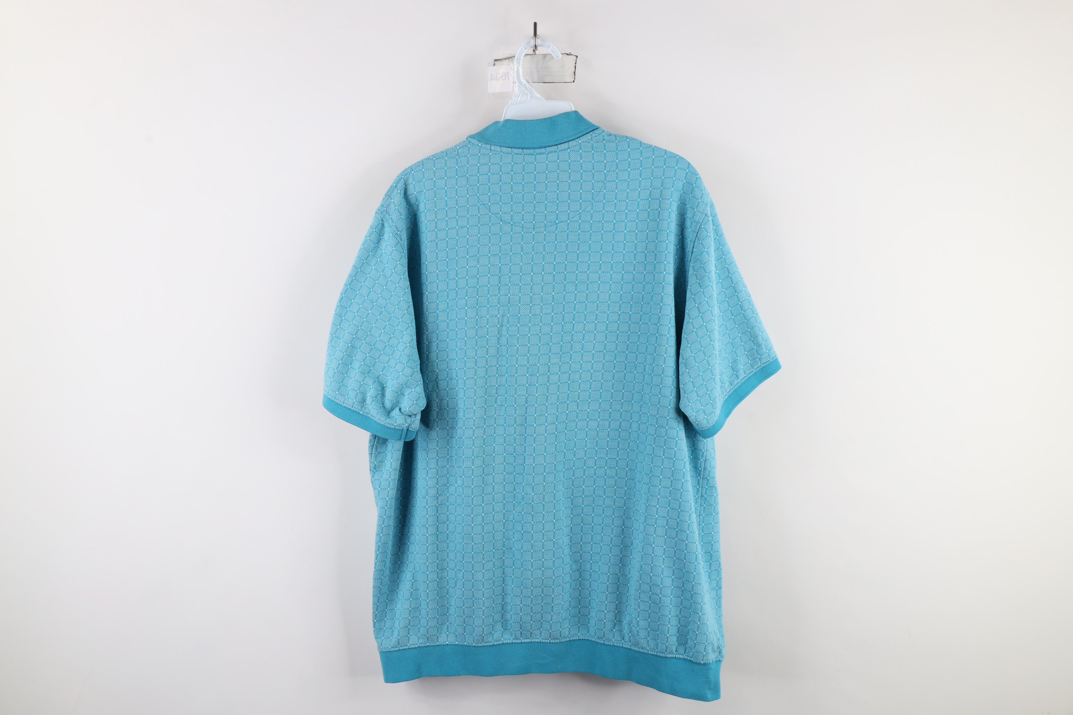 Vintage Vintage 90s Streetwear Faded Collared Pullover Polo Shirt Size US XL / EU 56 / 4 - 8 Thumbnail