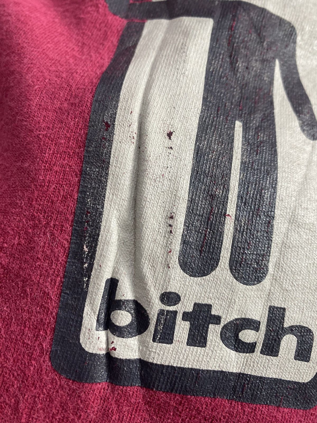 Vintage VINTAGE BITCH SKATEBOARD TSHIRT Size US M / EU 48-50 / 2 - 6 Thumbnail