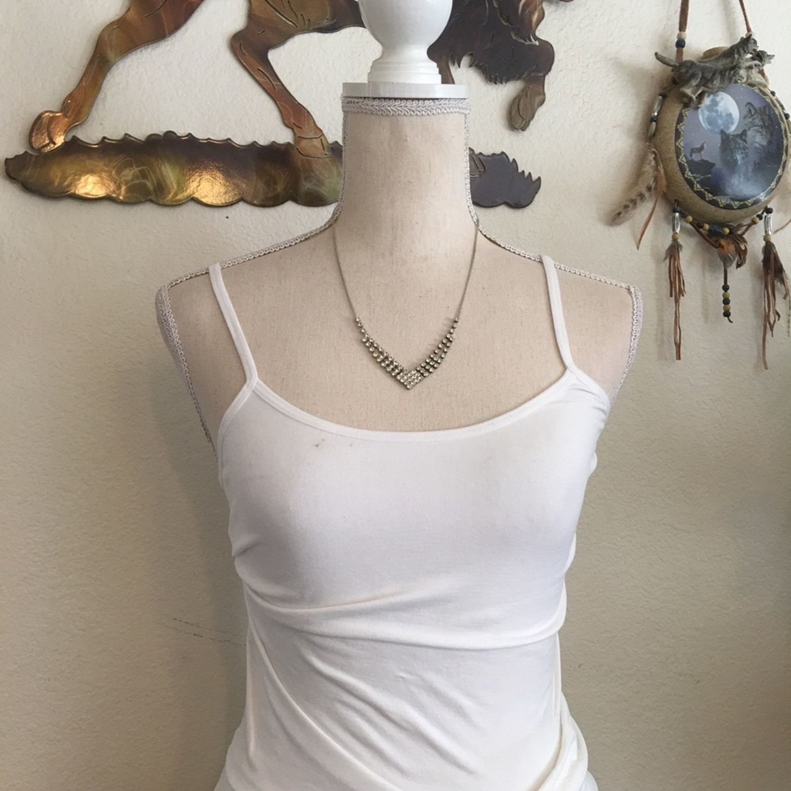 Vintage Vintage rhinestone necklace and earring set Size ONE SIZE - 5 Thumbnail