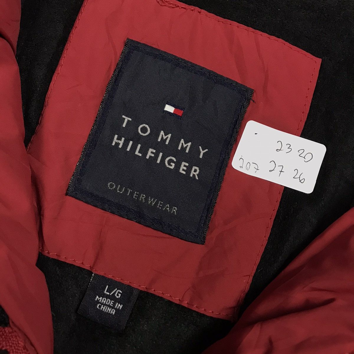 Tommy Hilfiger TOMMY HILFIGER RED PUFFER JACKET Size US L / EU 52-54 / 3 - 11 Thumbnail