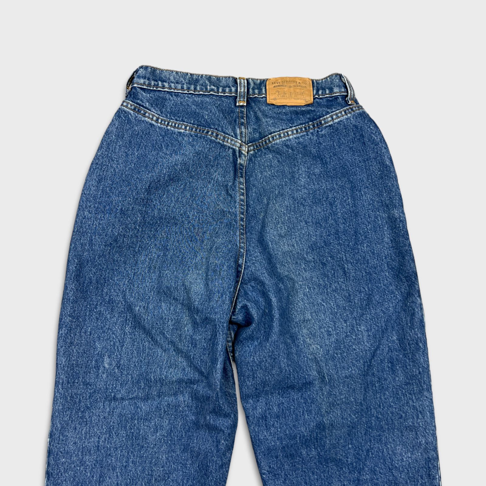 Levi's × Levi's Vintage Clothing × Vintage Vintage 90s Levi's Jeans 28x30 Baggy Taper Leg Denim Pants Size US 28 / EU 44 - 7 Thumbnail