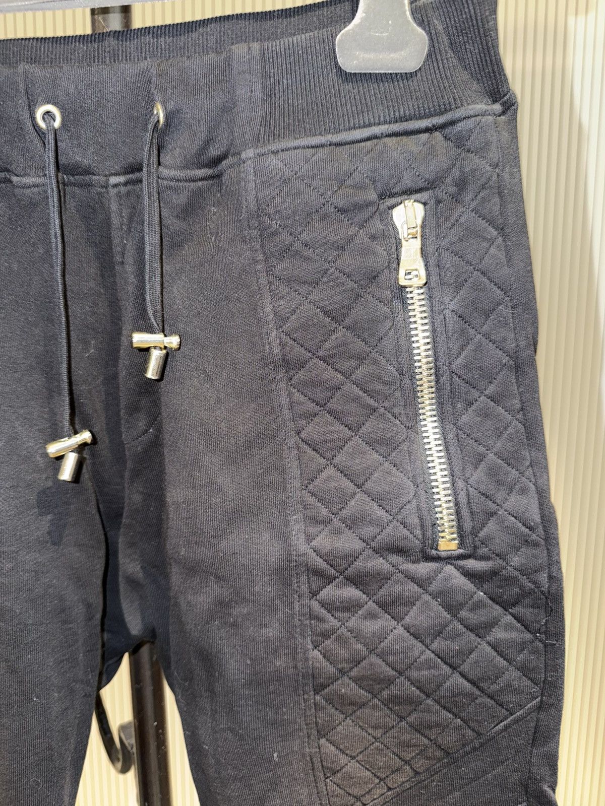 Balmain Balmain Quilted Padded Jogging Pants Size US 30 / EU 46 - 2 Thumbnail