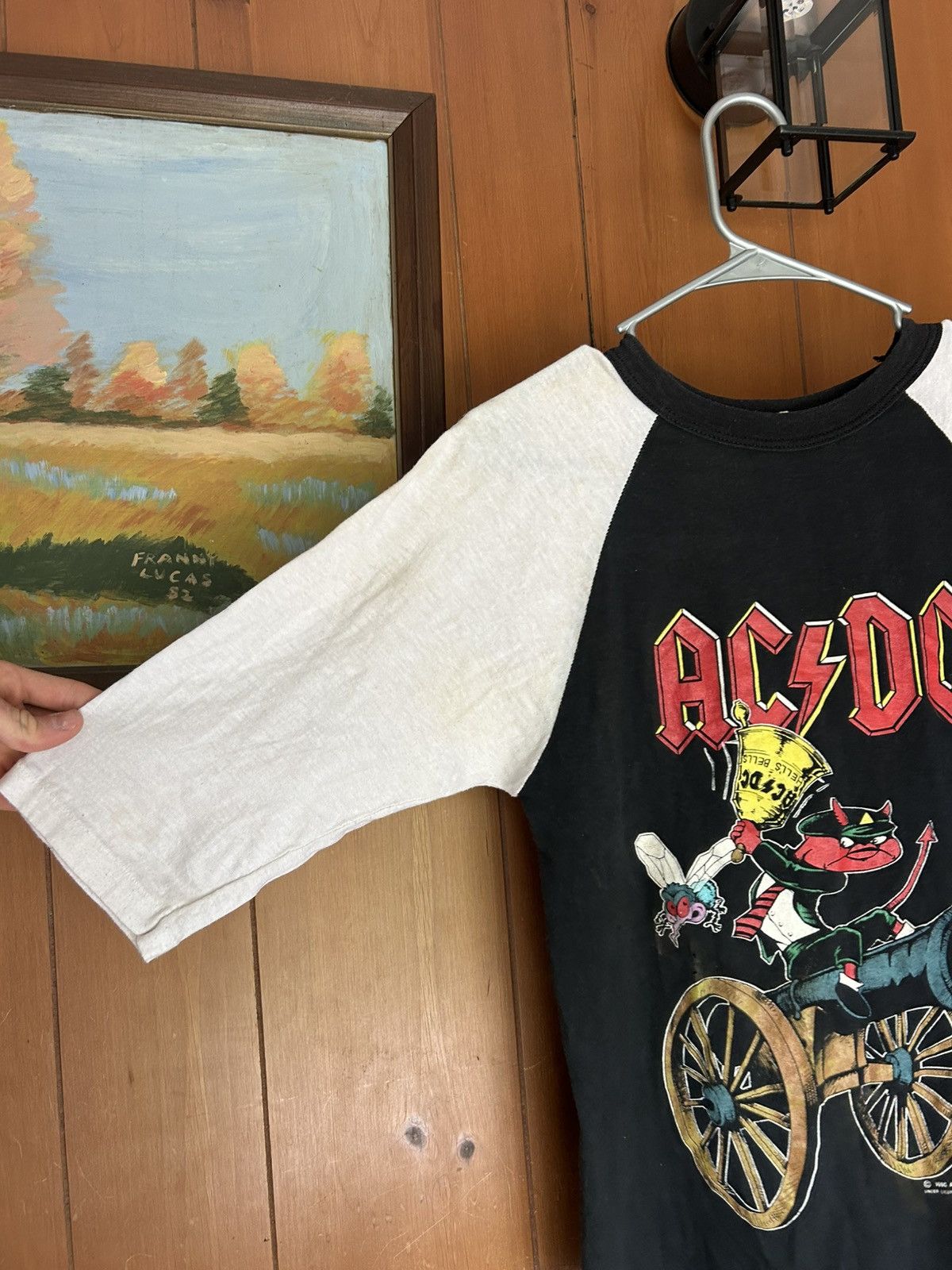 Other Vintage 1990 AC DC Tour Shirt Size Large Metal Rock Size US L / EU 52-54 / 3 - 24 Thumbnail