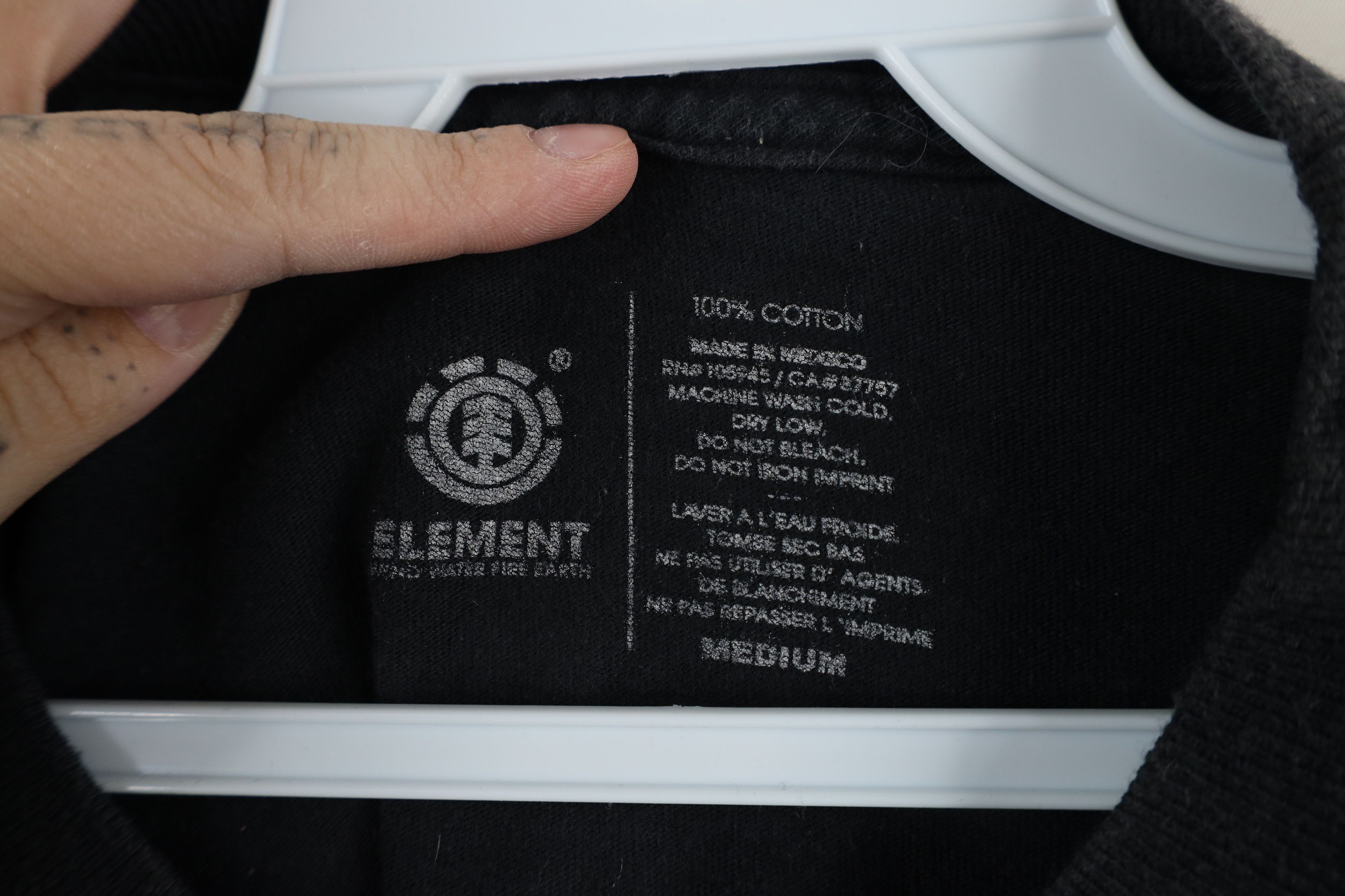 Element × Vintage Vintage Element Skateboards Spell Out Rainbow Lights T-Shirt Size US M / EU 48-50 / 2 - 9 Thumbnail