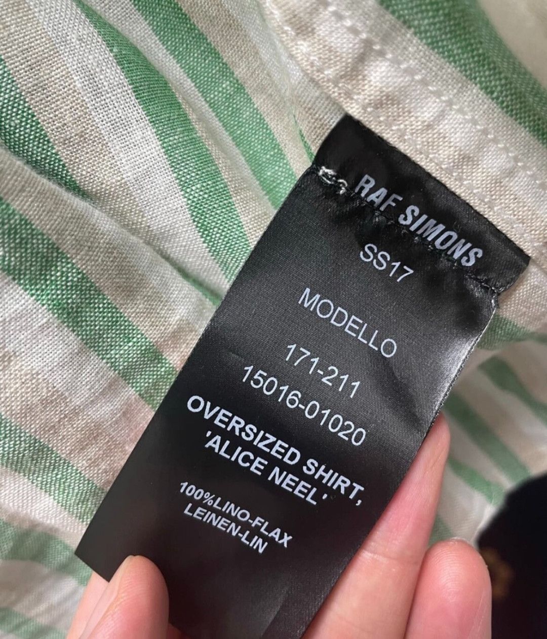 Raf Simons Raf Simons 17ss Robert-2505 Size US XS / EU 42 / 0 - 6 Thumbnail