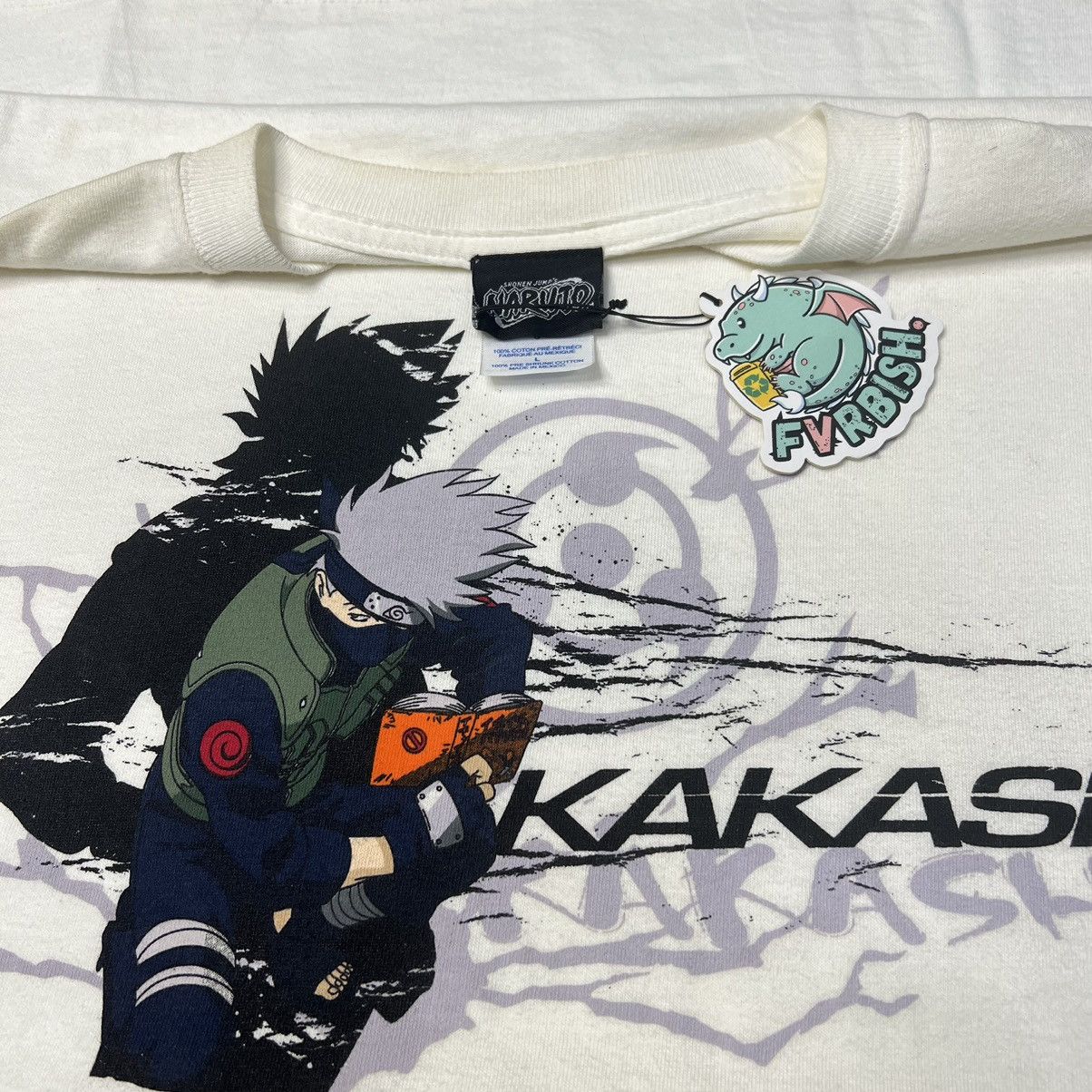 Japanese Brand × Vintage Vintage Naruto Kakashi White Solo Size US L / EU 52-54 / 3 - 2 Thumbnail