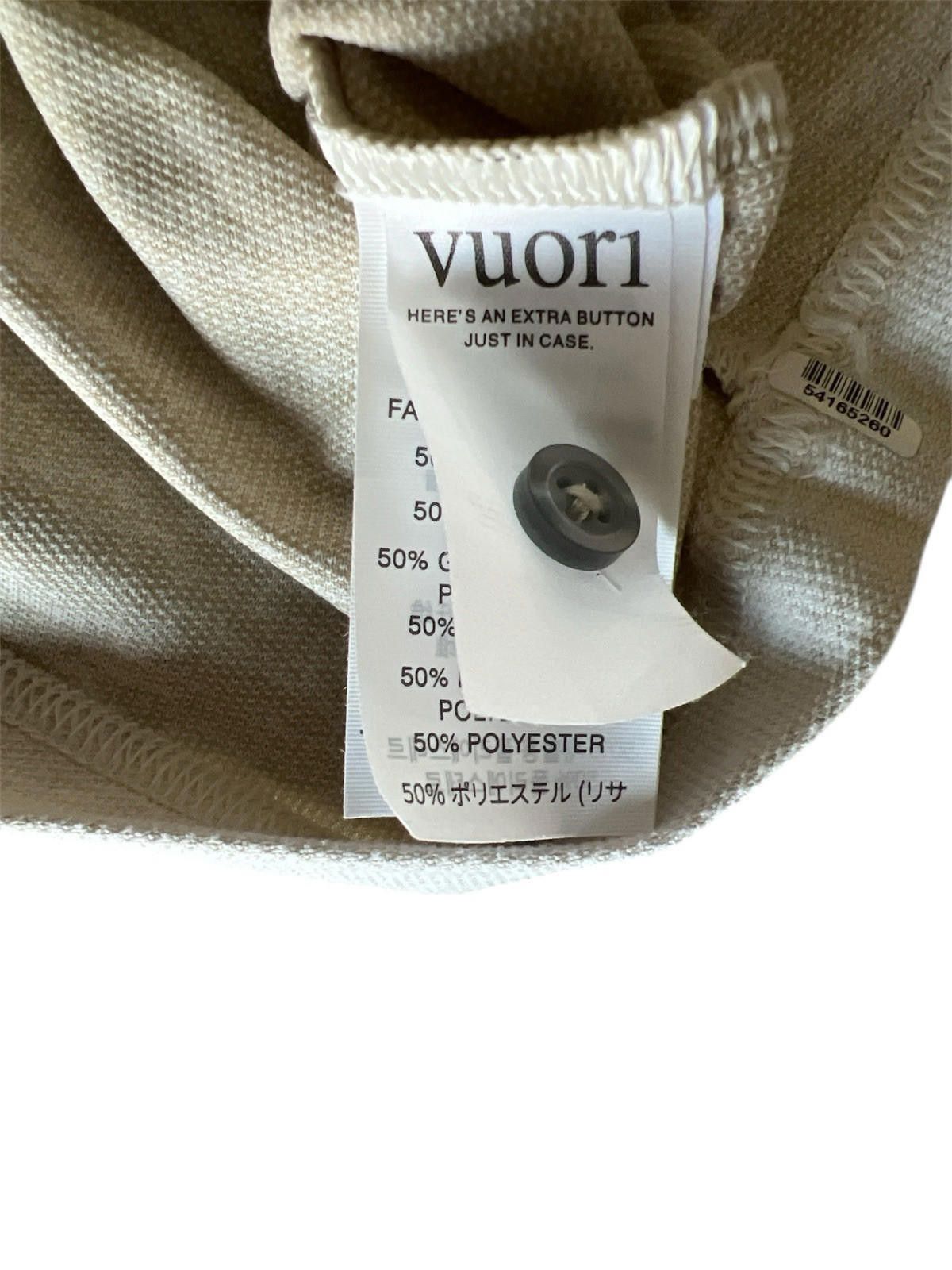 Vuori Vuori Men's Performance Polo Estimated Sz L No Sz Tag Size US L / EU 52-54 / 3 - 3 Thumbnail