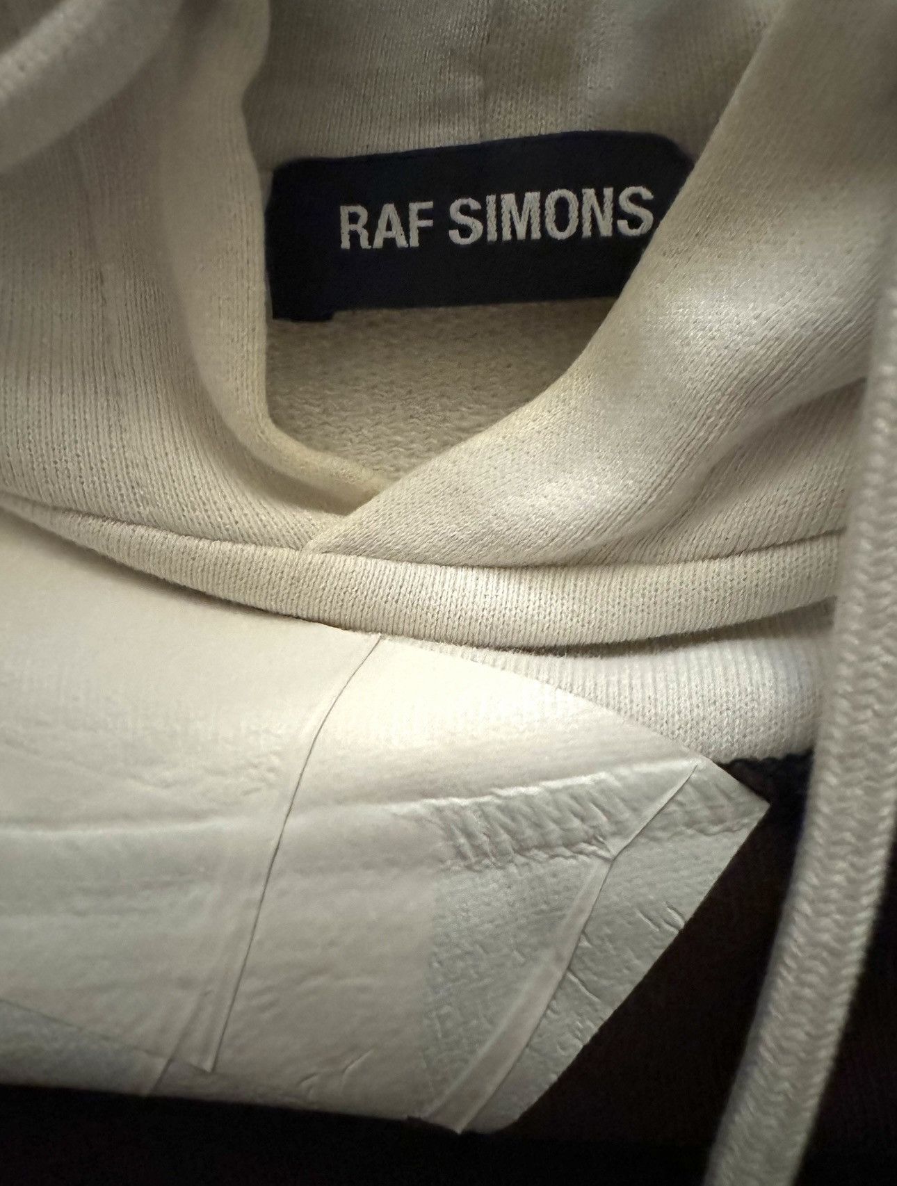 Raf Simons Raf Simons FW17 "Any Way Out" Tape Detail Oversized Hoodie Size US XL / EU 56 / 4 - 3 Thumbnail