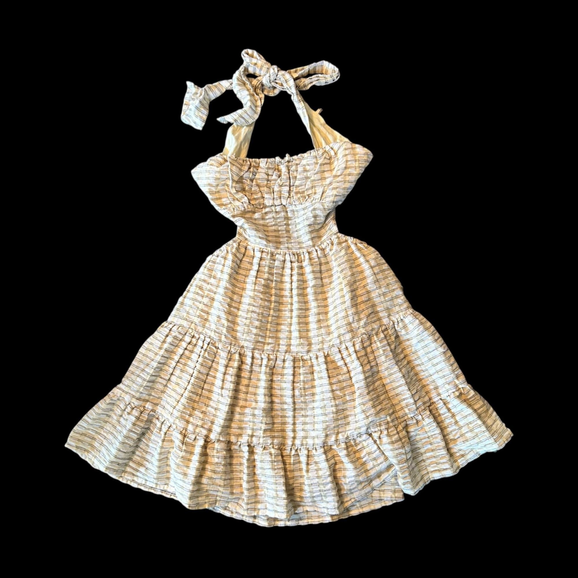 Other Cotton Candy LA Pinafore Style Cottagecore Fully Lined Strap Size S / US 4 / IT 40 - 1 Thumbnail