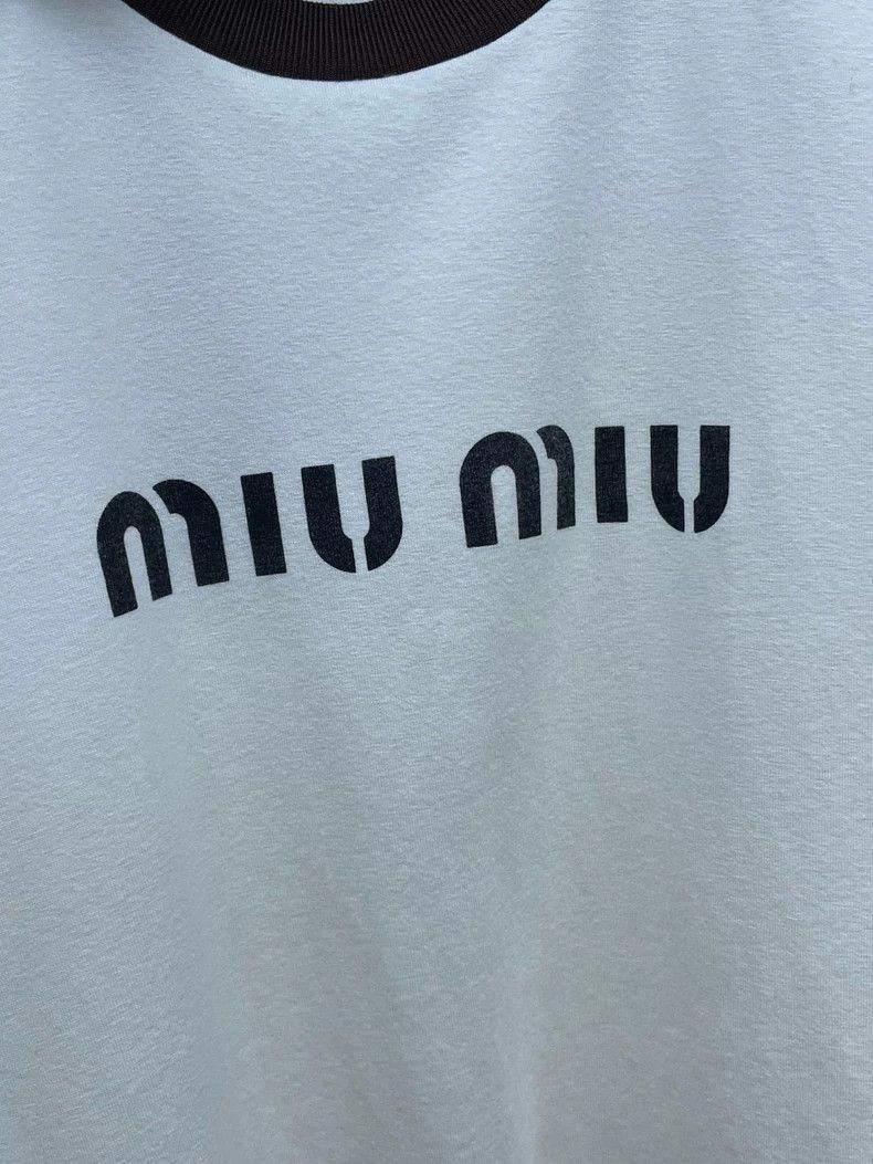 Prada Miu Miu Short Sleeve Colorful TShirt -2505 Size US S / EU 44-46 / 1 - 3 Thumbnail