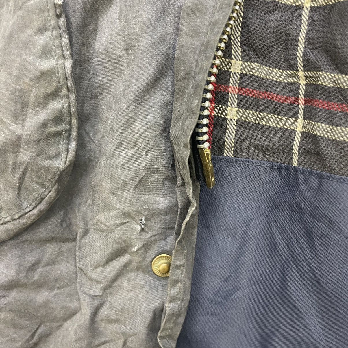 Barbour × Vintage 💥Vintage Barbour Boarder Waxed Jacket Size US XL / EU 56 / 4 - 10 Thumbnail