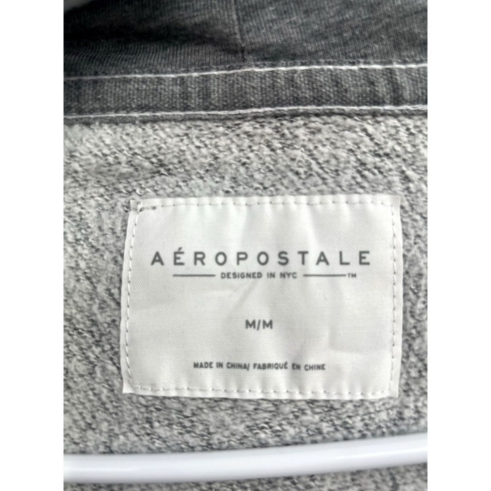 Vintage Aéropostale Hoodie Women Full Zip Gray Tropical Palm Leaf Embroidered Graphic Logo Sz M Jacket Size M / US 6-8 / IT 42-44 - 6 Thumbnail