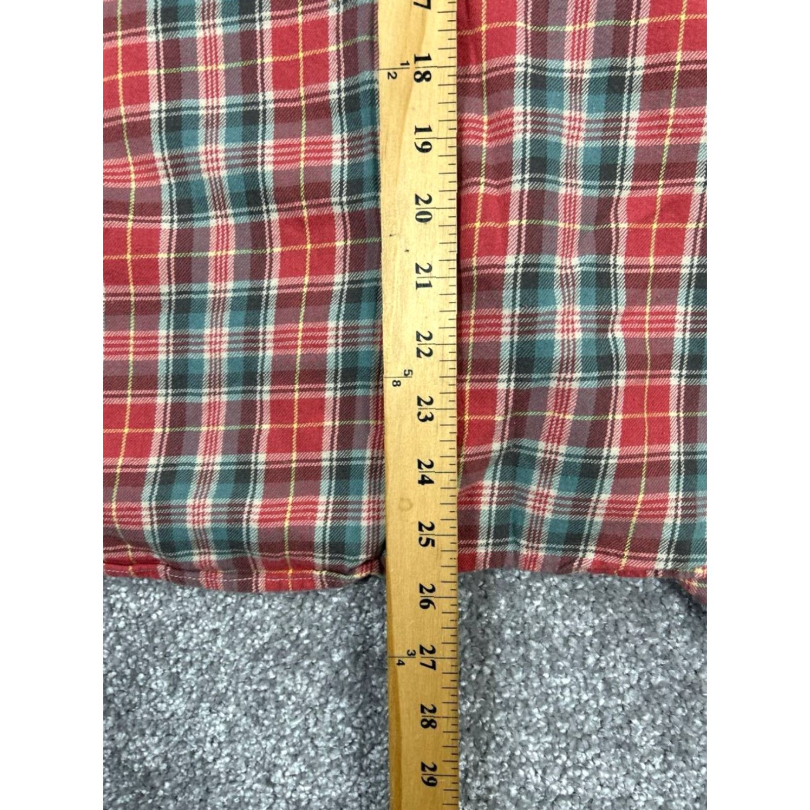 Ralph Lauren VINTAGE Lauren Ralph Lauren Shirt Mens XL Blue Cotton Flannel Button-Up Collared Plaid Long Sleeve Button Adjustable Size US XL / EU 56 / 4 - 7 Thumbnail