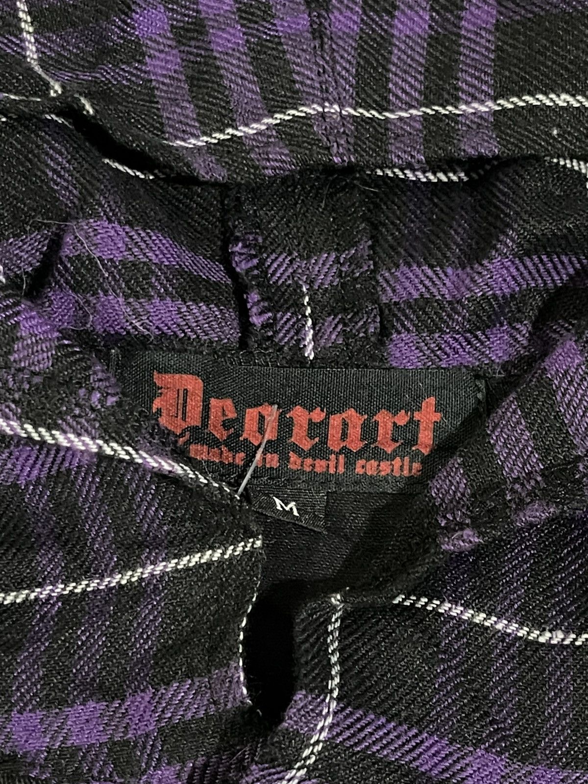 If Six Was Nine Deorart Studded Plaid Made in Devil Castle Long Hoodie Size US M / EU 48-50 / 2 - 7 Thumbnail