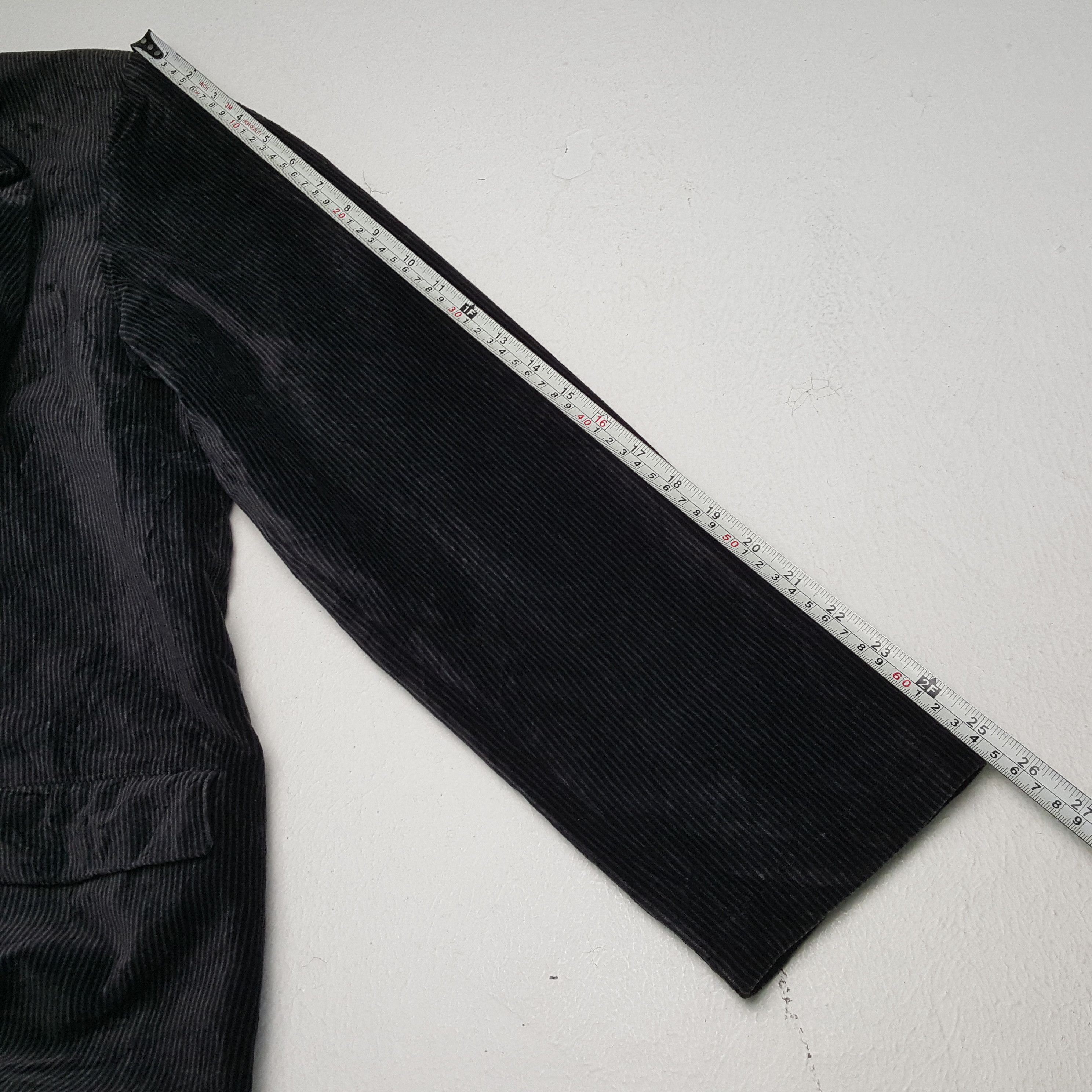 A.A.R YOHJI YAMAMOTO Fashion Designer Velvet Blazer