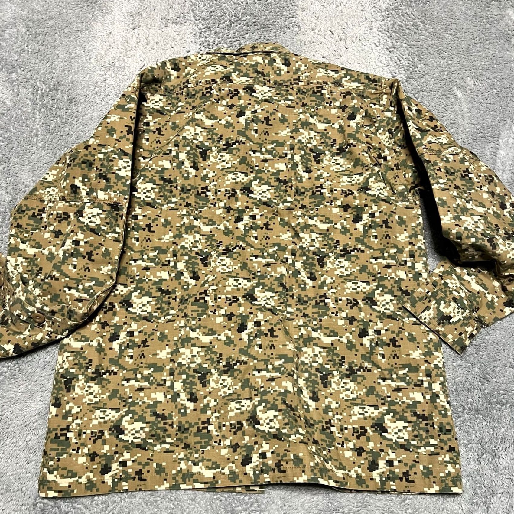 Vintage 5.11 Tactical Shirt Mens Large Taclite TDU Long Sleeve Shirt 72002 Camo Brown Padded elbows Mens L Regular Size US L / EU 52-54 / 3 - 3 Thumbnail