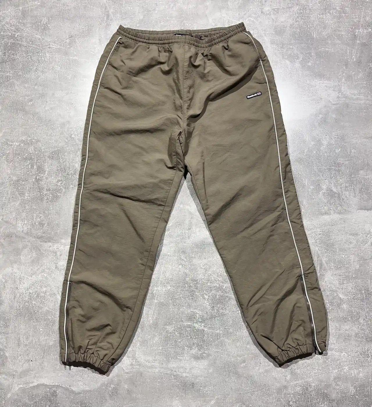 Reebok × Vintage Vintage 90s Reebok Nylon Pants Drill Y2k Style Size US 36 / EU 52 - 3 Thumbnail
