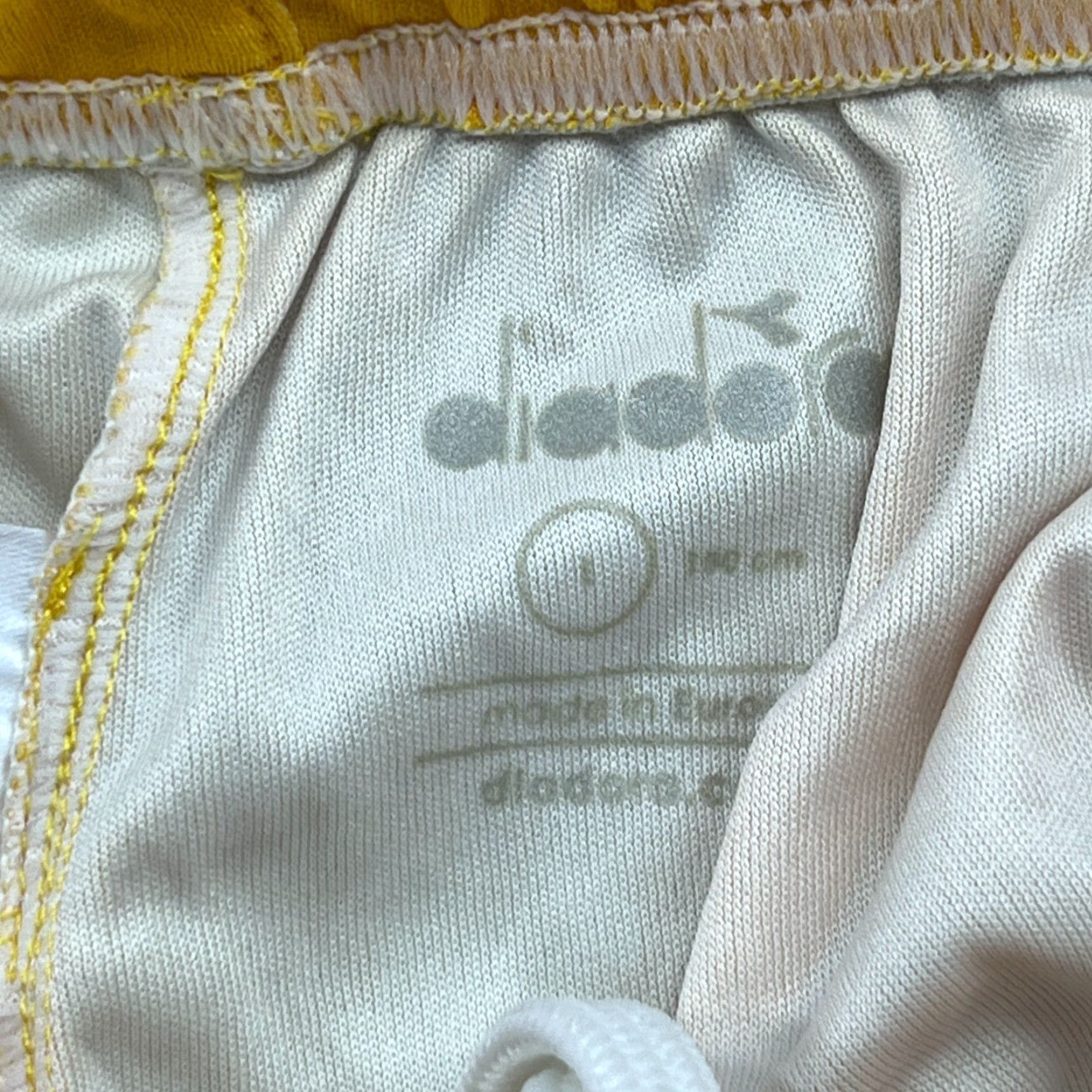 Diadora Diadora FK Bodo Glimt 2021 2022 Home Shorts Large Adult Football Norway Yellow Shirt? Size US 33 - 4 Thumbnail