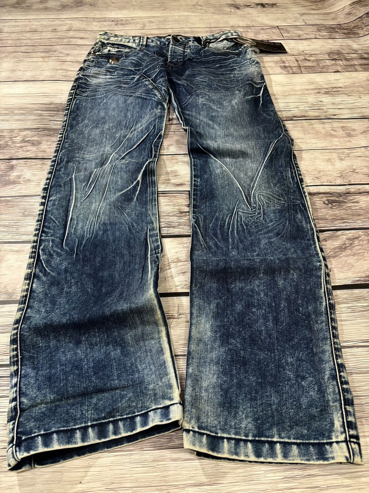 Hysteric Glamour × Japanese Brand 💥 HYSTERIC GLAMOUR BALENCIAGA STYLE JAPANESE JEANS Size US 32 / EU 48 - 1 Thumbnail