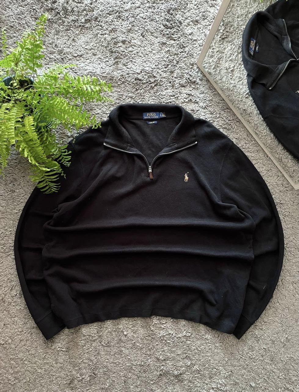 Polo Ralph Lauren × Vintage Polo Ralph Lauren Sweatshirt 1/3 Zip Logo Streetwear Vintage Size US L / EU 52-54 / 3 - 11 Thumbnail