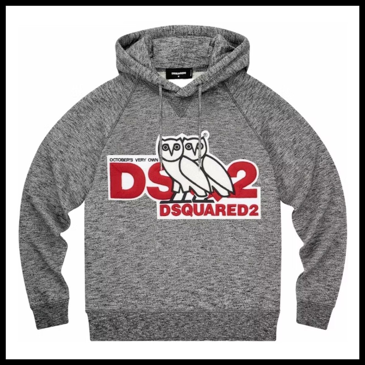 Dsquared2 DSQUARED2 X OVO SS19 Chenille Hoodie Size US S / EU 44-46 / 1 - 1 Thumbnail